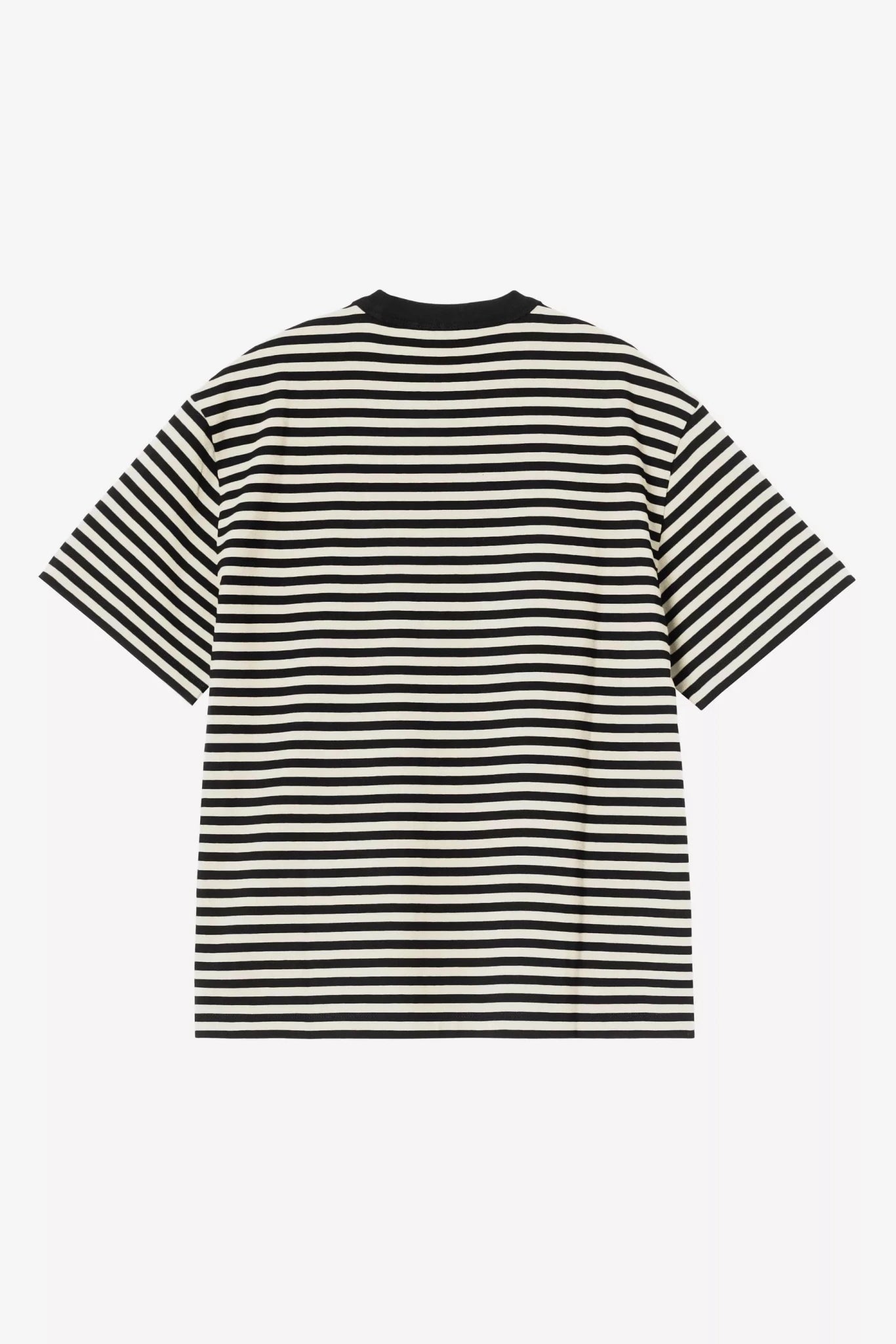 CARHARTT WIP-Women W' S/S Essy T-Shirt-Essy Stripe Black Wax-BACKYARD