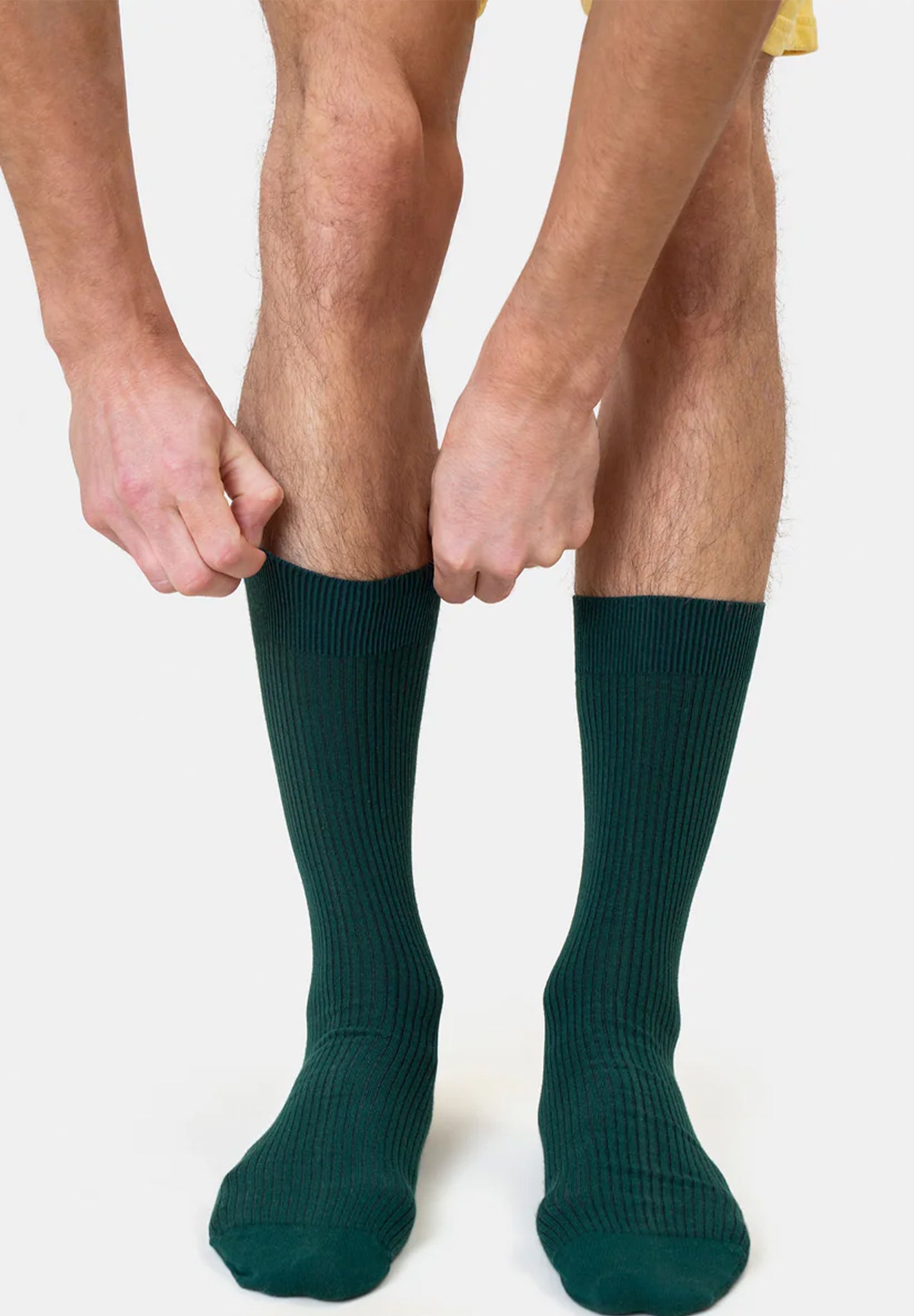 COLORFUL STANDARD - Classic Organic Sock - Dusty Olive - BACKYARD