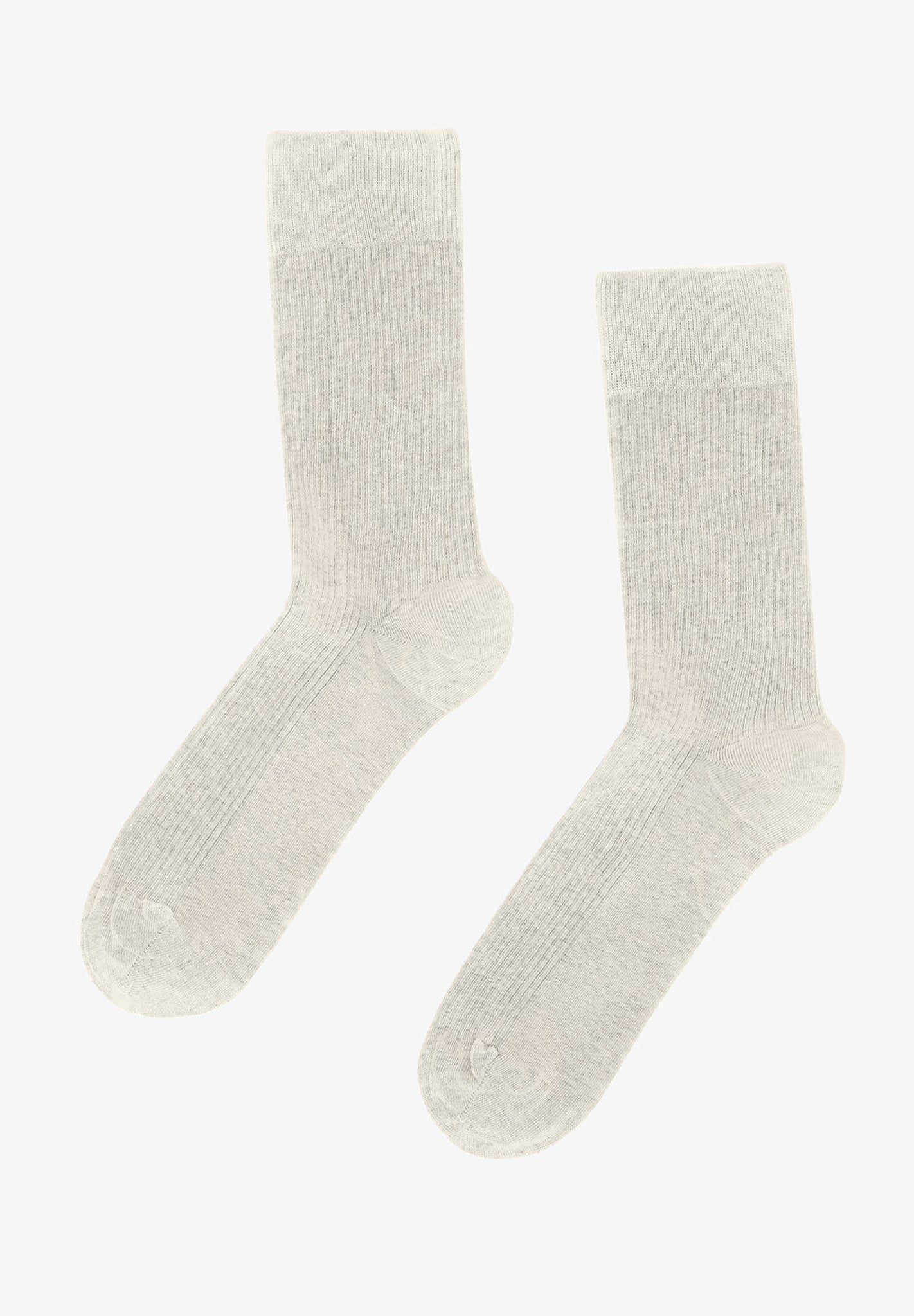 COLORFUL STANDARD - Classic Organic Sock - Ivory White - BACKYARD