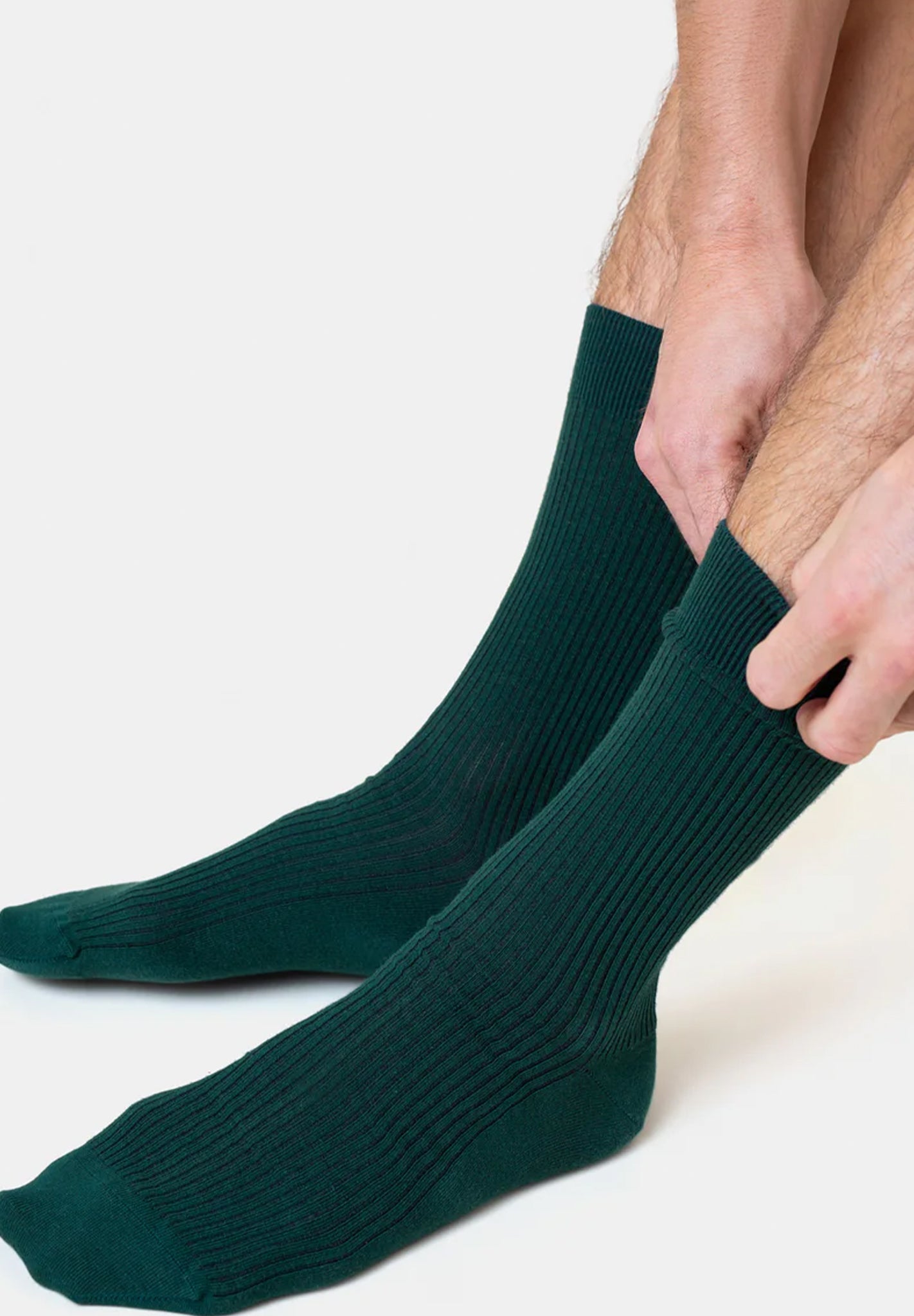 COLORFUL STANDARD - Classic Organic Sock - Ivory White - BACKYARD