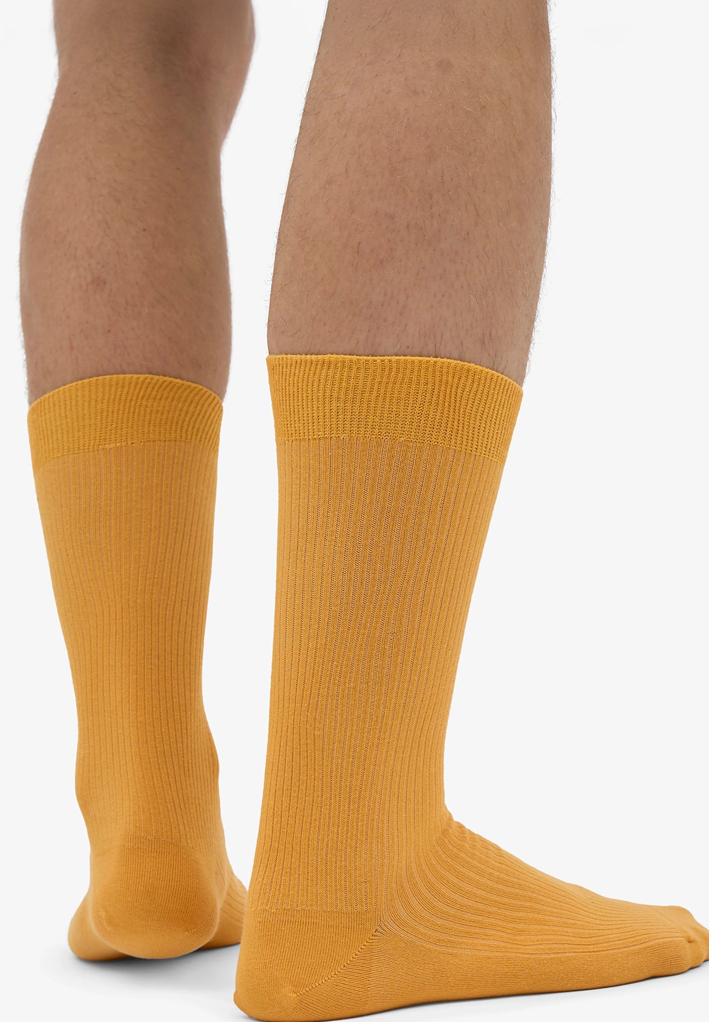 COLORFUL STANDARD - Classic Organic Sock - Burned Yellow - BACKYARD