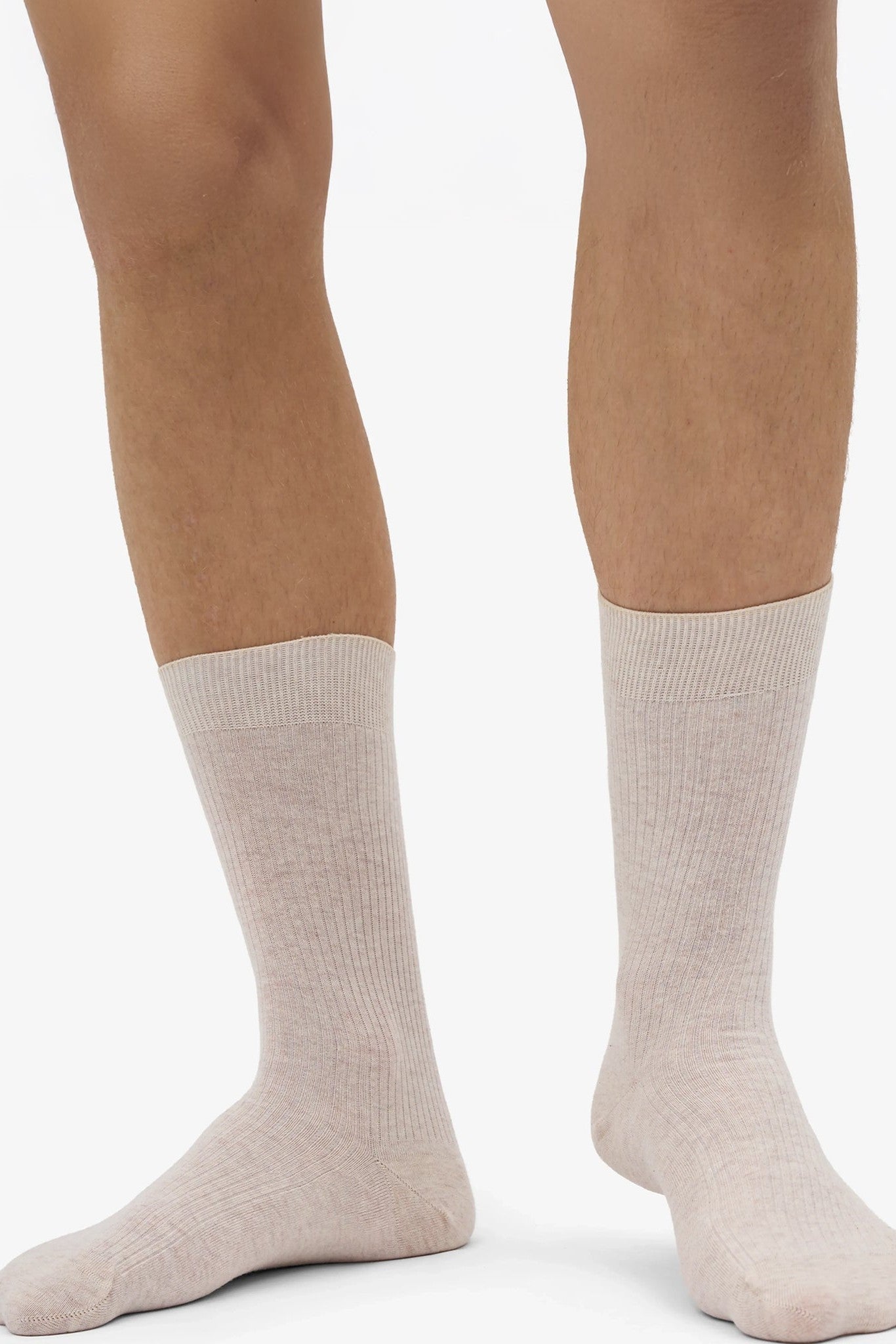 COLORFUL STANDARD - Classic Organic Sock - Ivory White - BACKYARD