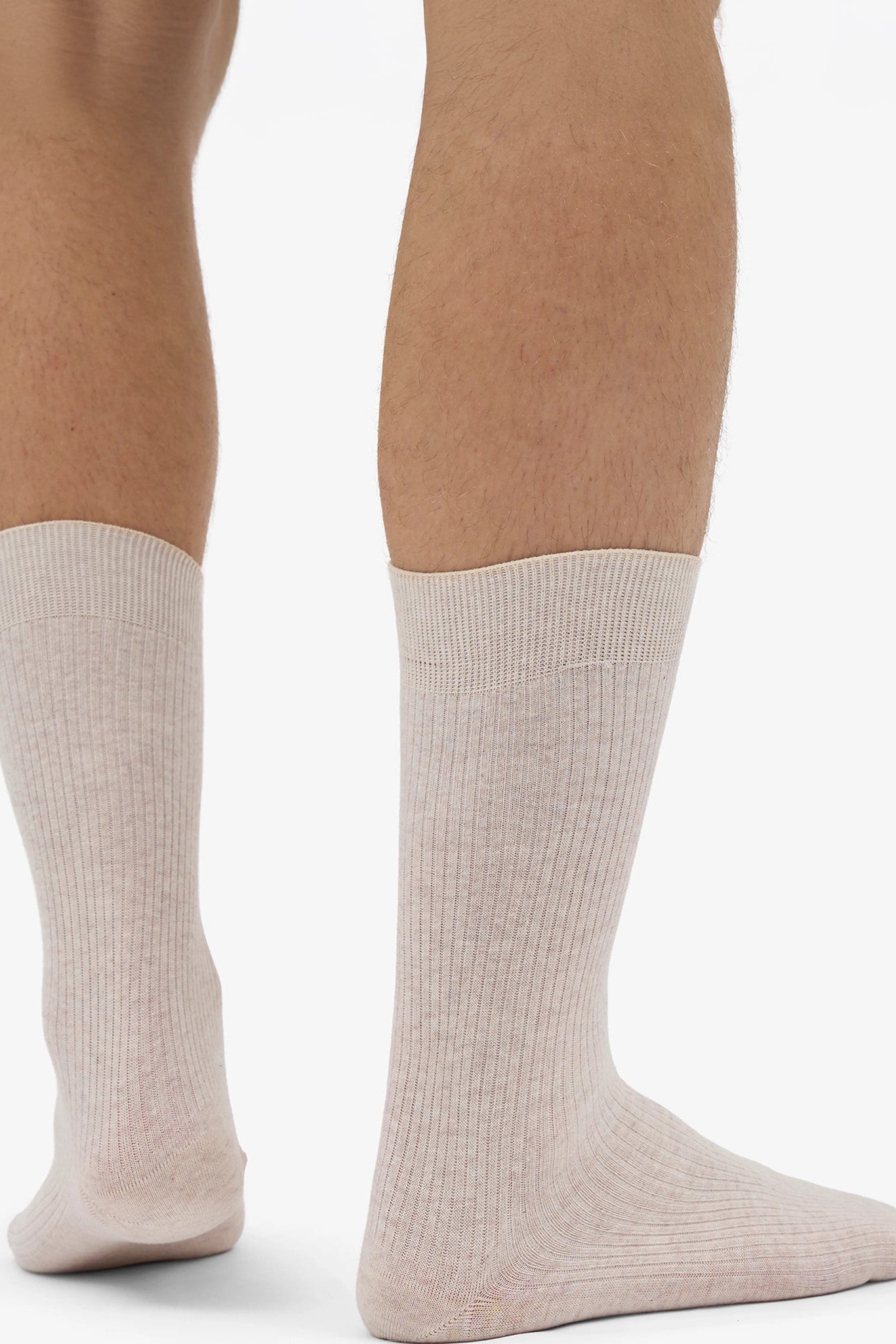 COLORFUL STANDARD - Classic Organic Sock - Ivory White - BACKYARD