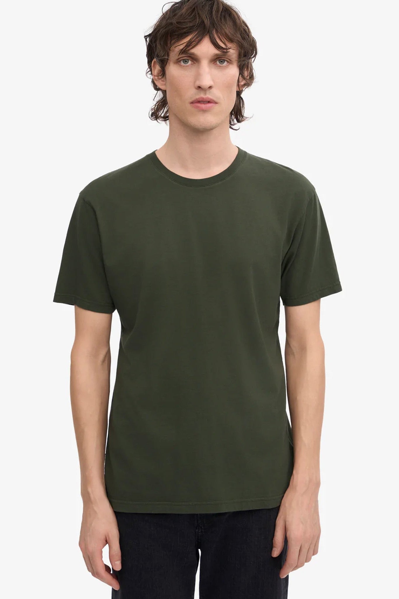 COLORFUL STANDARD - Classic Organic Tee - Hunter Green - BACKYARD