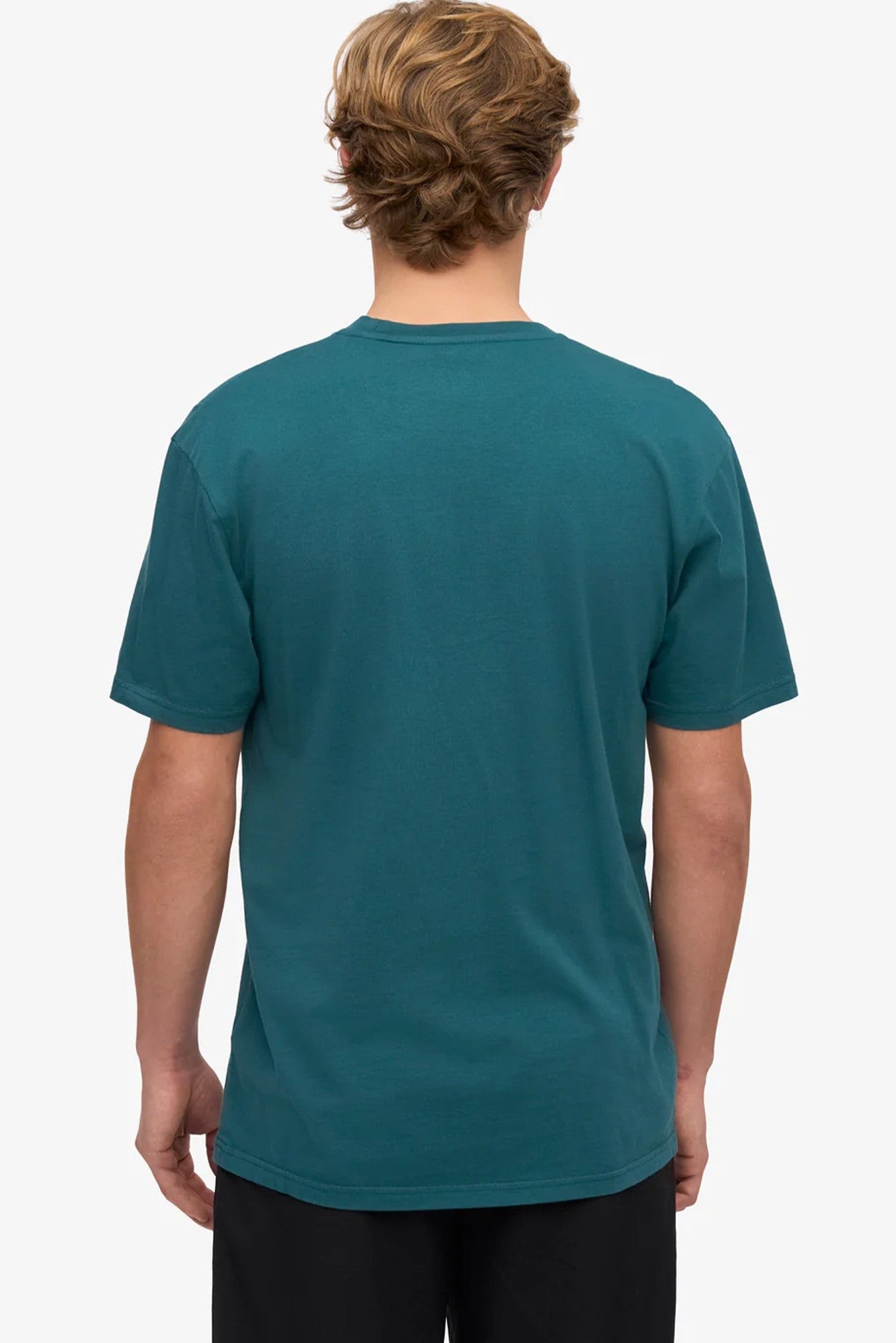 COLORFUL STANDARD - Classic Organic Tee - Ocean Green - BACKYARD