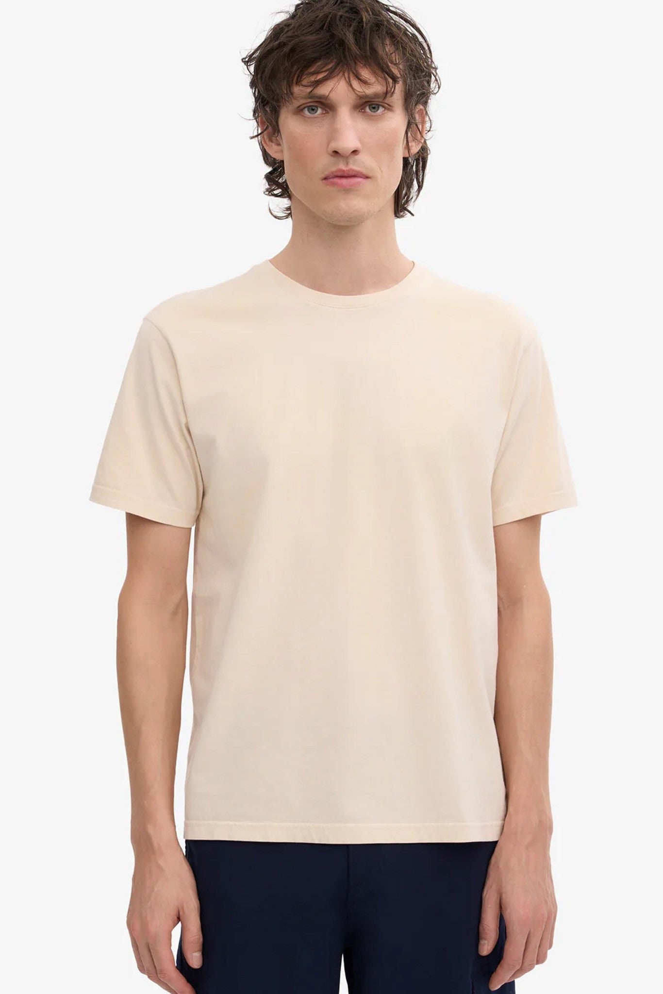 COLORFUL STANDARD - Classic Organic Tee - Ivory White - BACKYARD