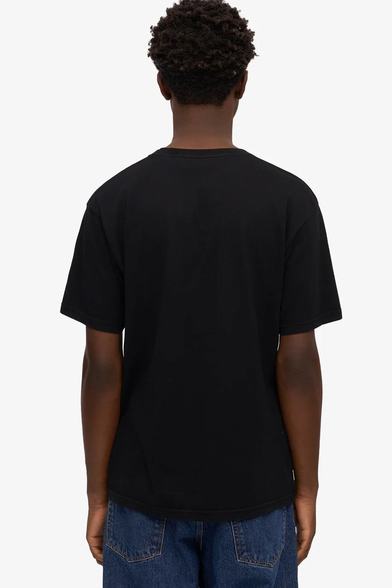 COLORFUL STANDARD - Classic Organic Tee - Deep Black - BACKYARD