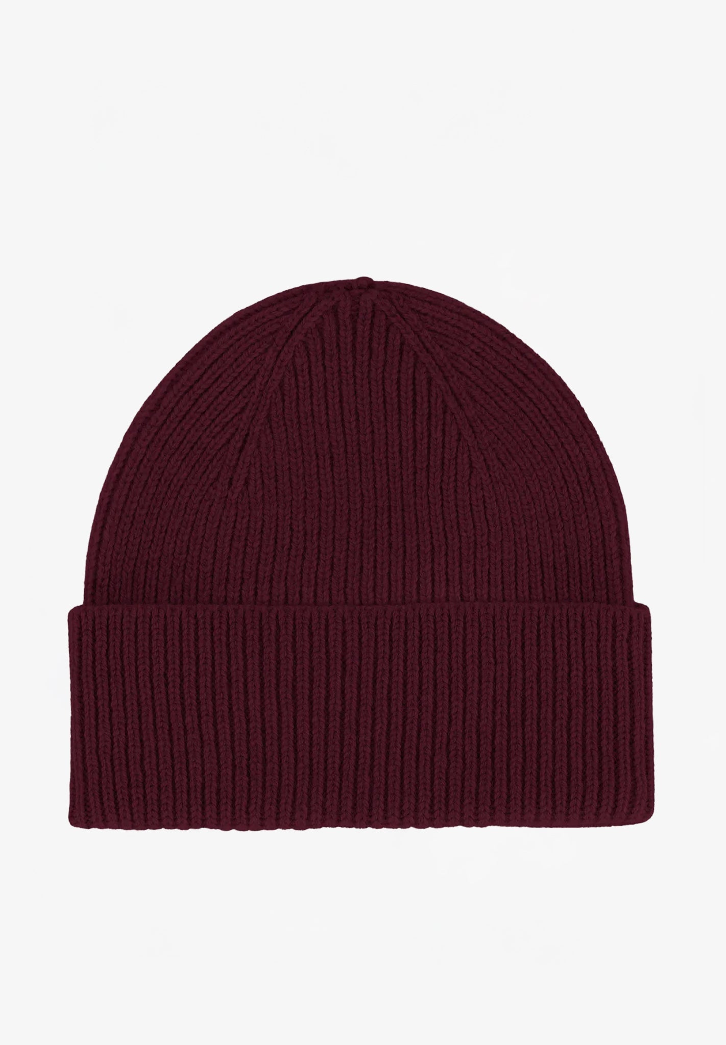 COLORFUL STANDARD - Merino Wool Beanie - Oxblood Red - BACKYARD