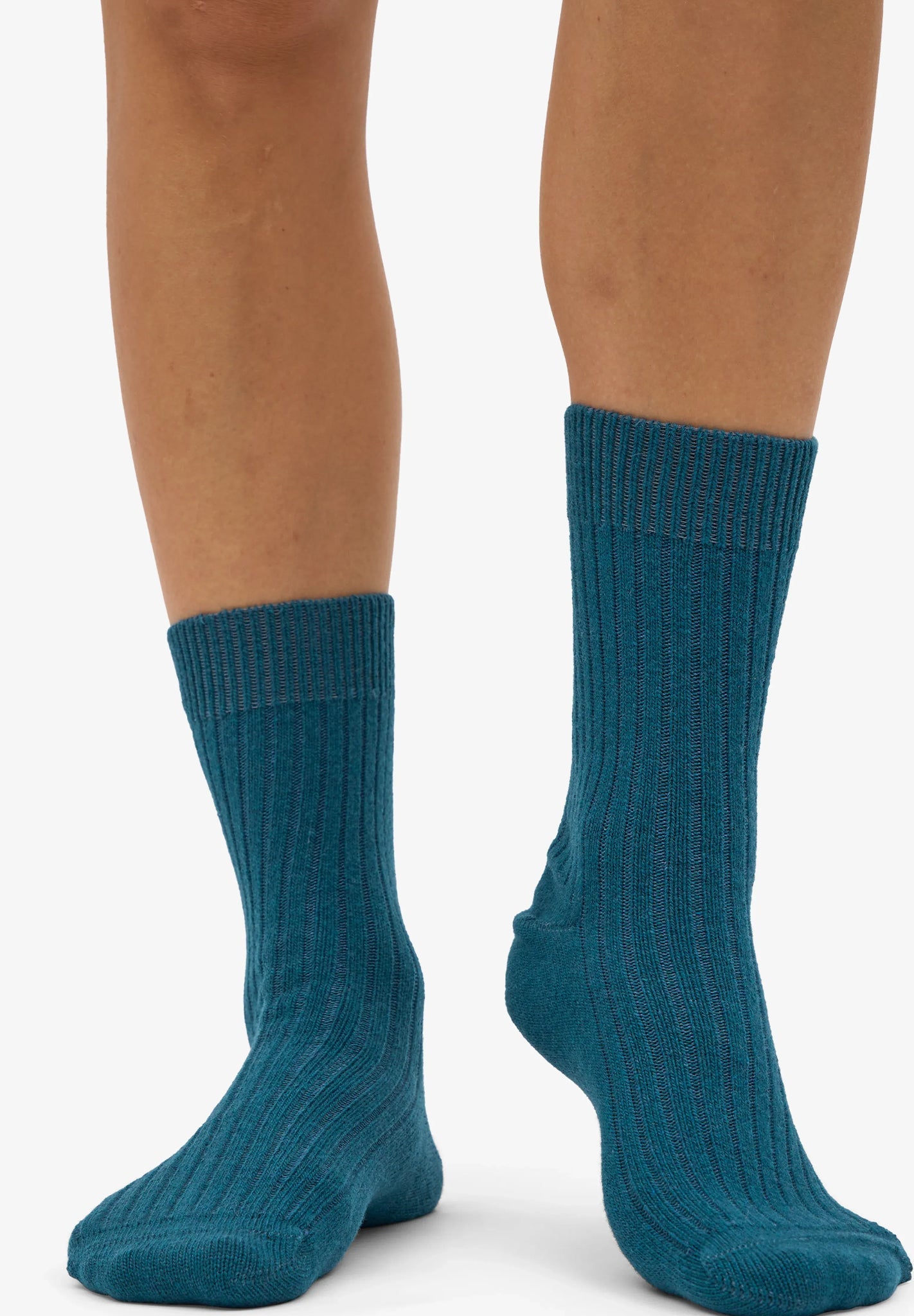 COLORFUL STANDARD - Merino Wool Blend Sock - Ocean Green - BACKYARD