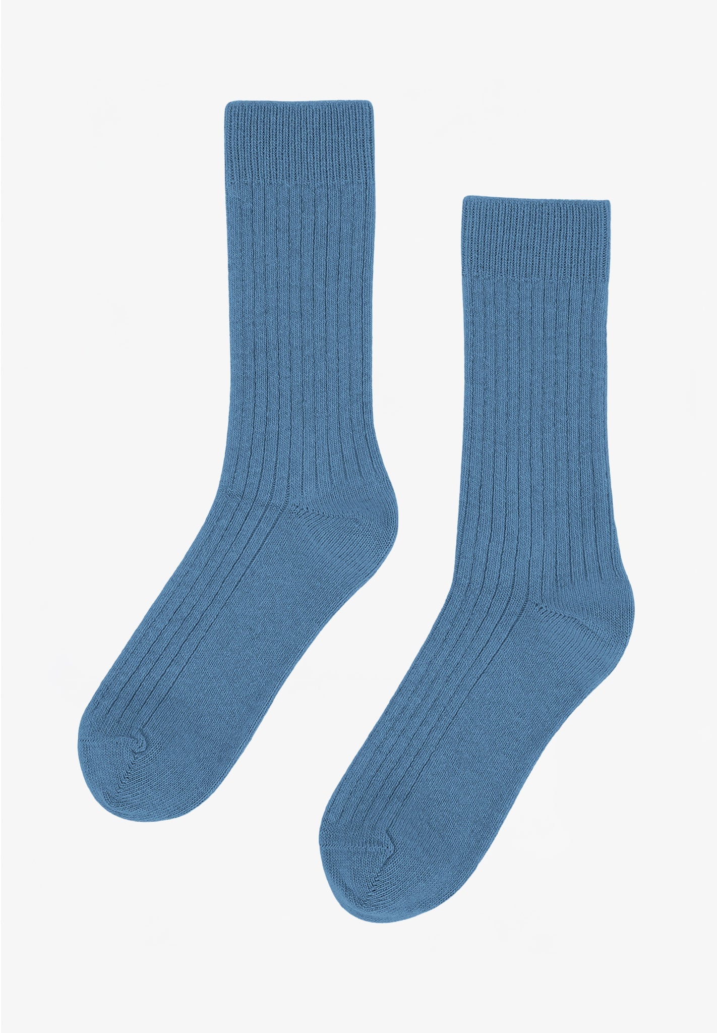 COLORFUL STANDARD - Merino Wool Blend Sock - Seaside Blue - BACKYARD