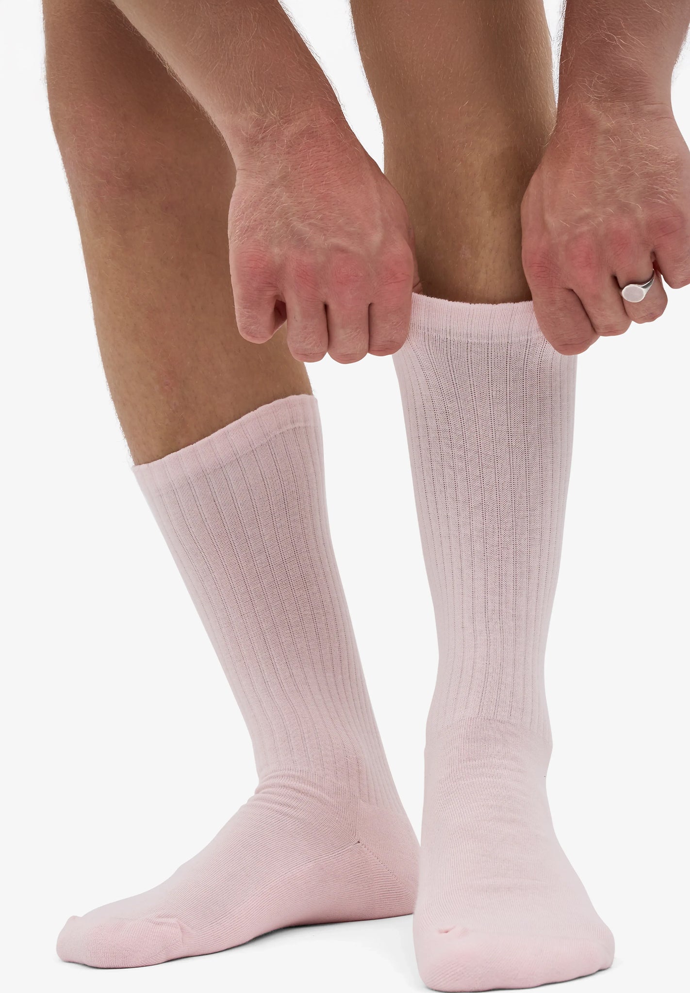 COLORFUL STANDARD - Organic Active Sock - Faded Pink - BACKYARD