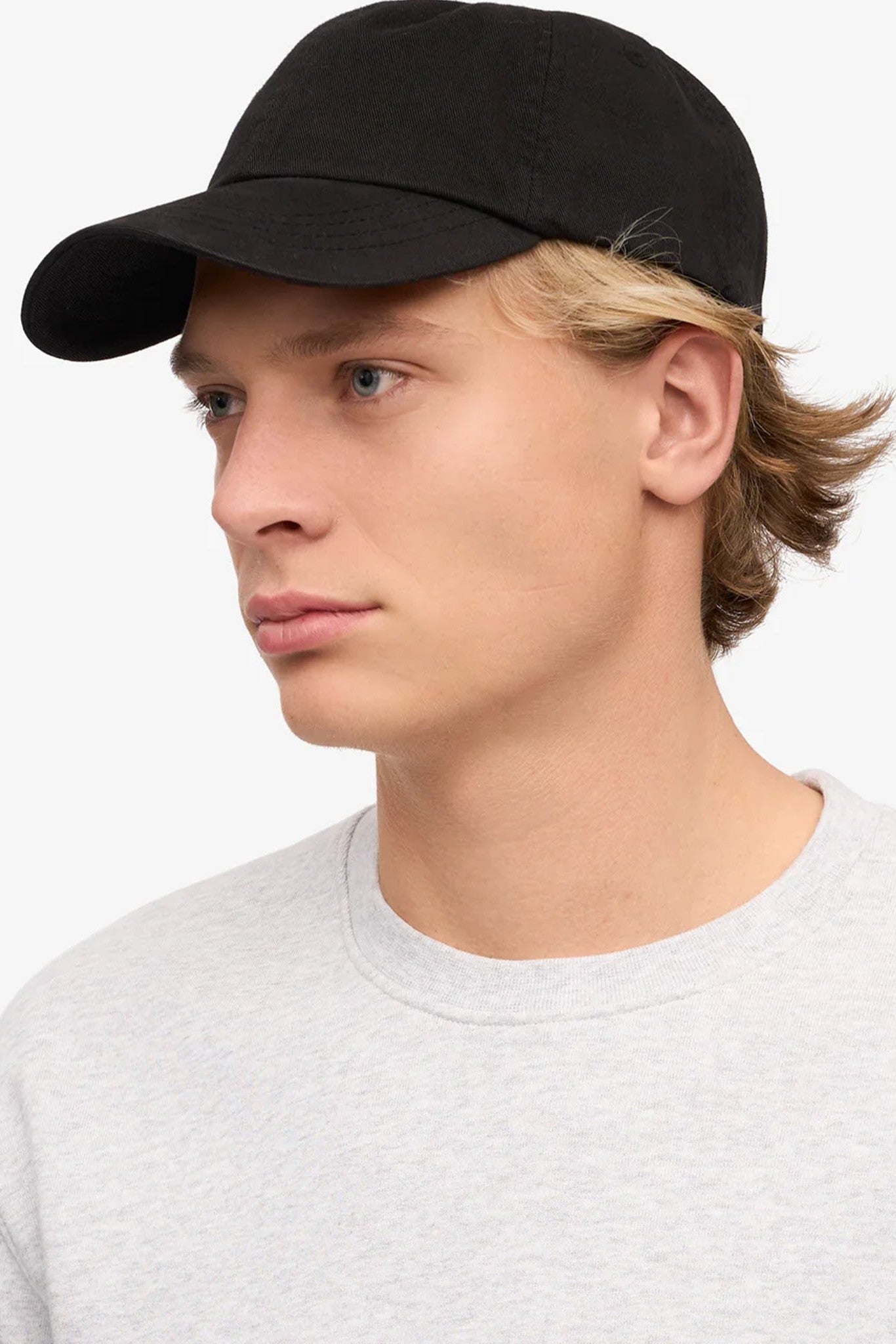 COLORFUL STANDARD - Organic Cotton Cap - Deep Black - BACKYARD