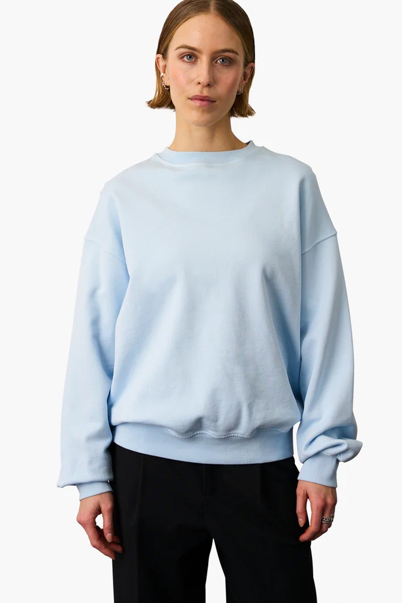 COLORFUL STANDARD - Organic Oversized Crew - Purple Haze - BACKYARD