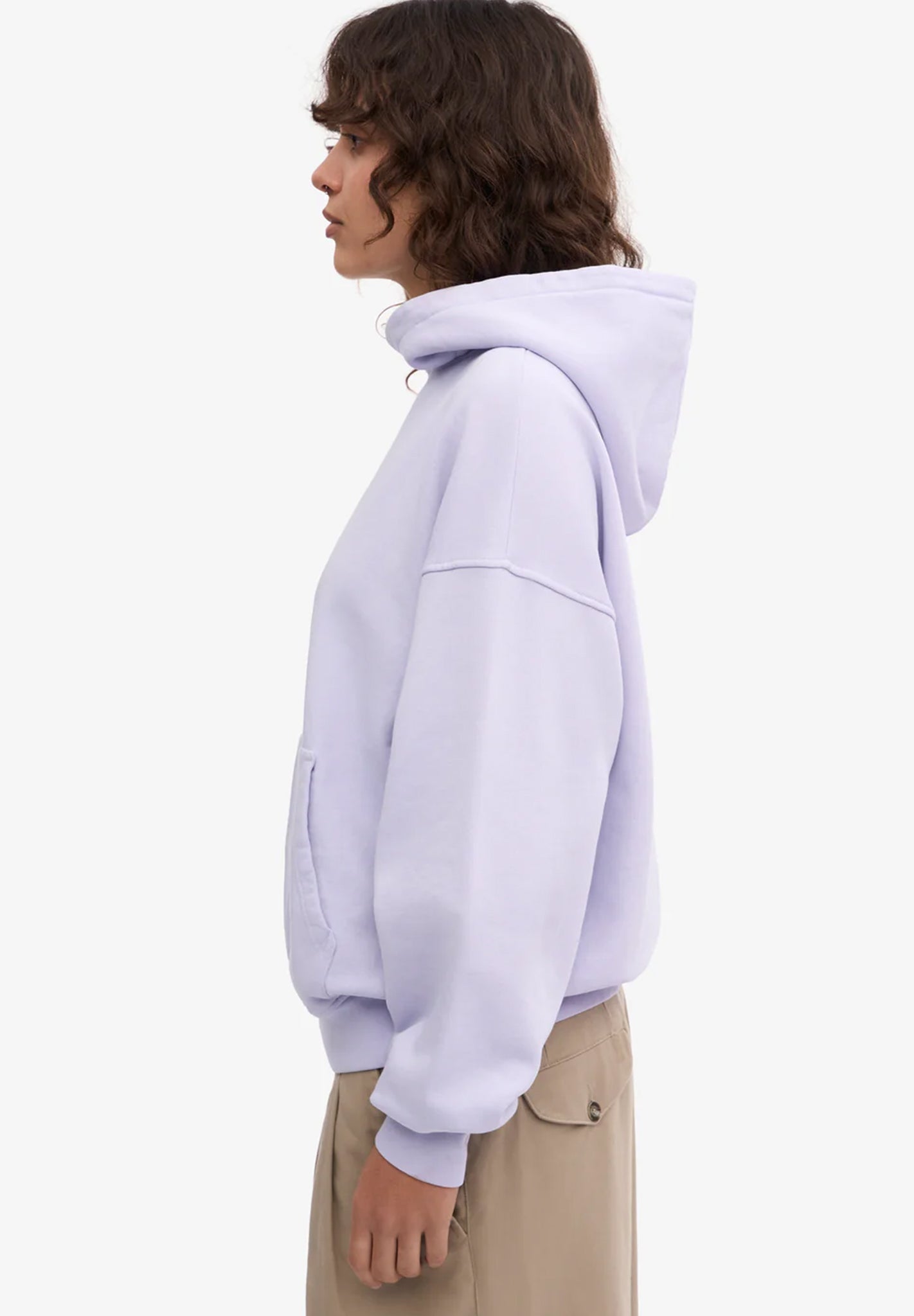 COLORFUL STANDARD - Organic Oversized Hood - Soft Lavender - BACKYARD
