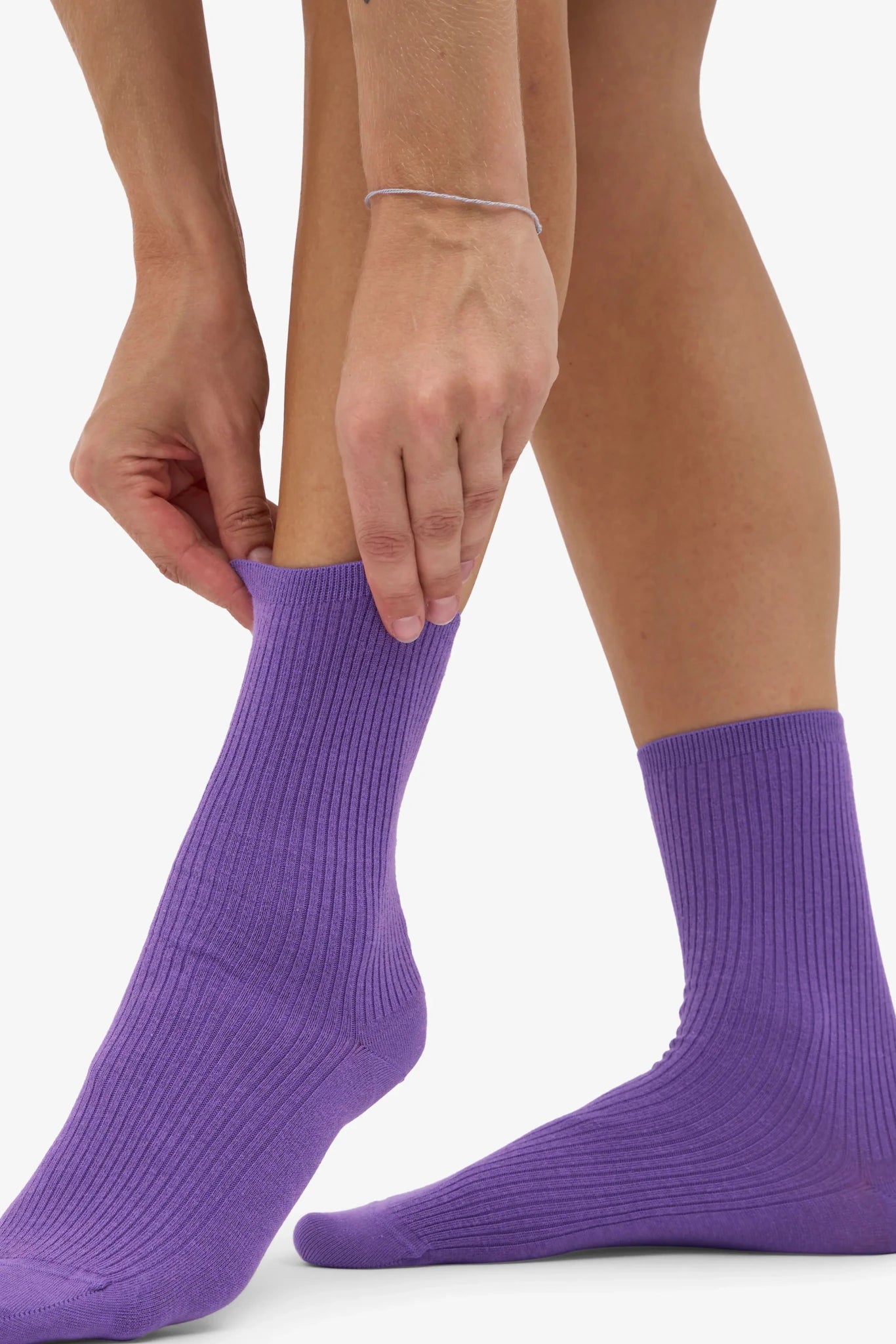 COLORFUL STANDARD-Women Classic Organic Sock-Ultra Violet-BACKYARD