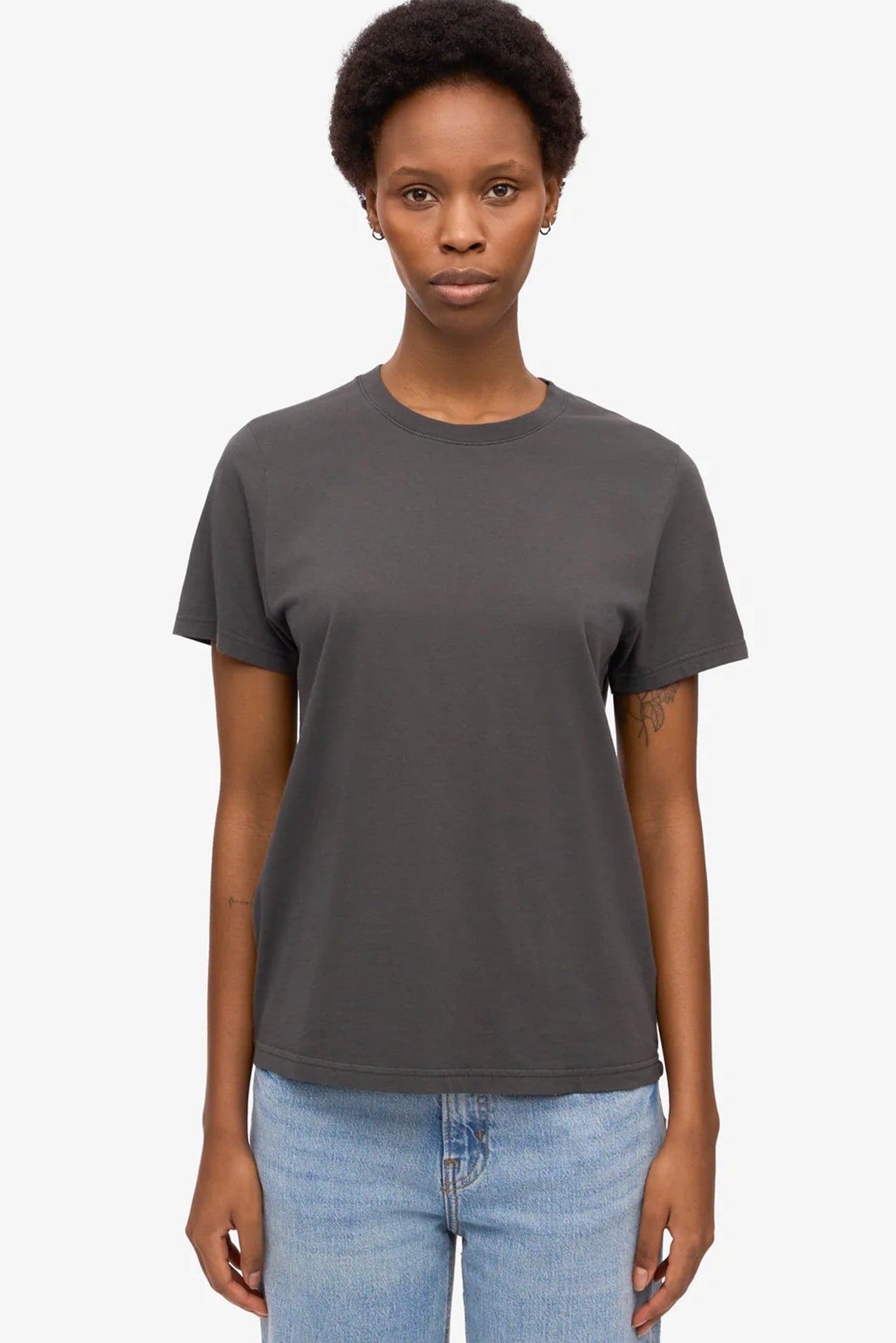 COLORFUL STANDARD - Women Light Organic Tee - Lava Grey - BACKYARD