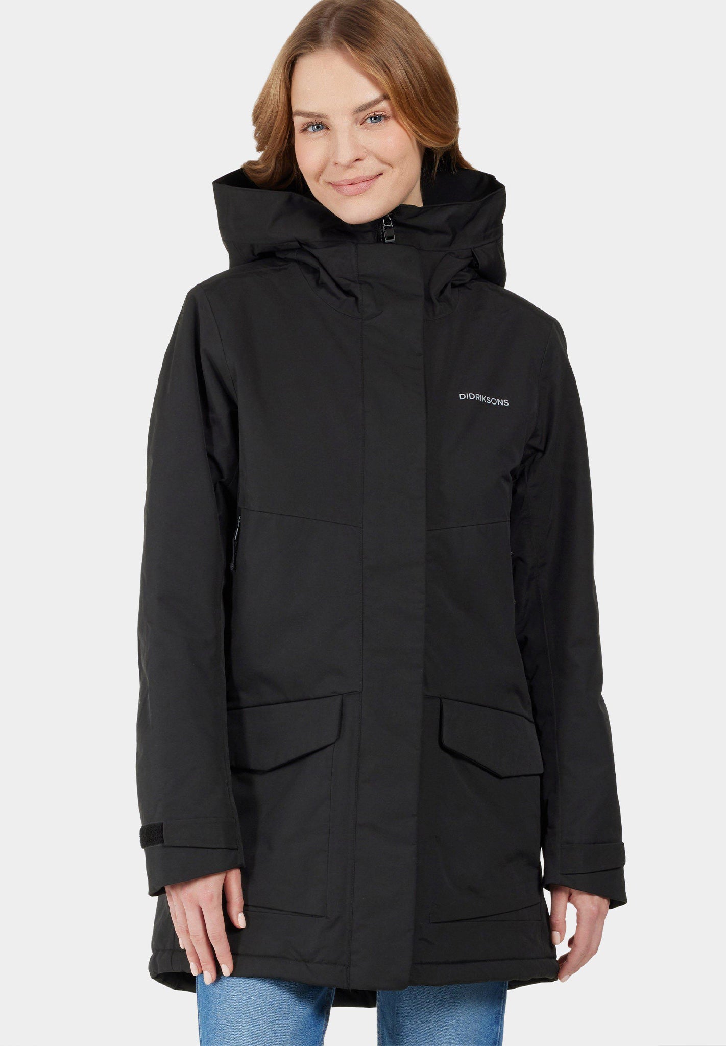 DIDRIKSONS - Frida Women's Parka 7 - Black - BACKYARD