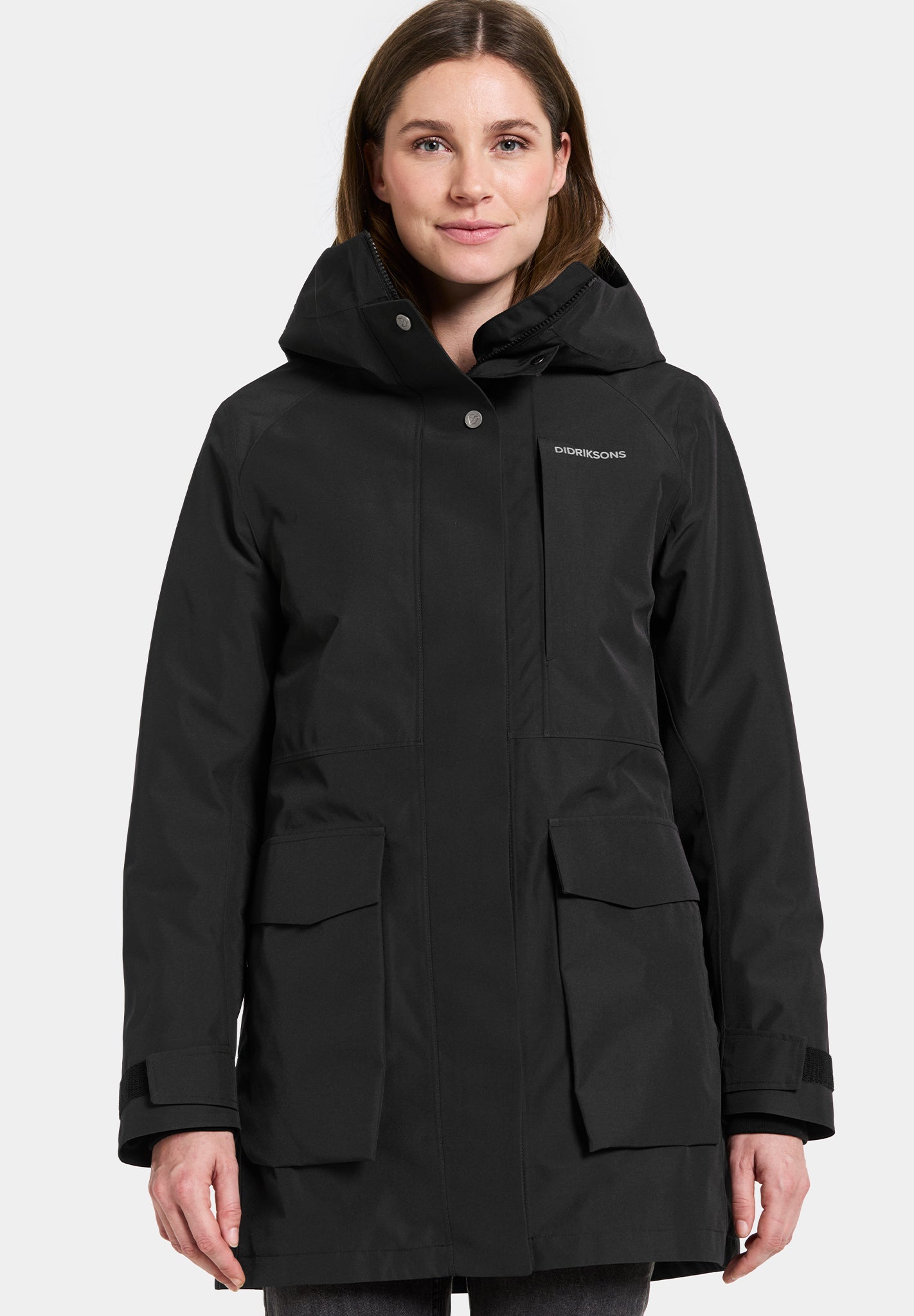DIDRIKSONS - Harriet Women's Parka - Black - BACKYARD