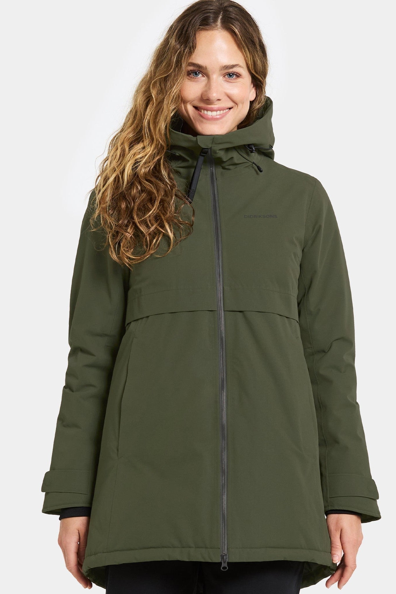 DIDRIKSONS - Helle Women’s Parka 6 - Deep Green - BACKYARD