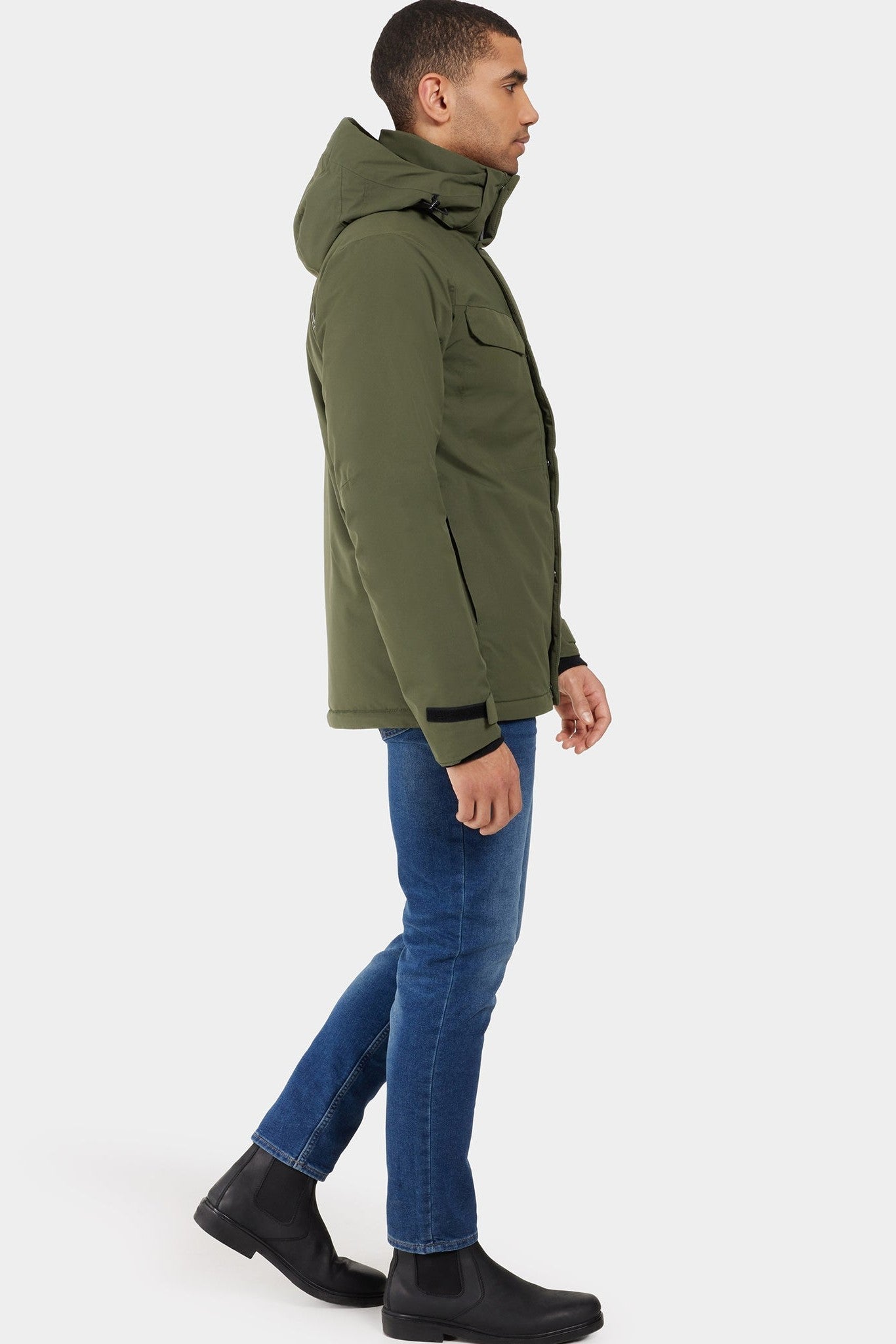 DIDRIKSONS - Stefan USX Jacket - Deep Green - BACKYARD
