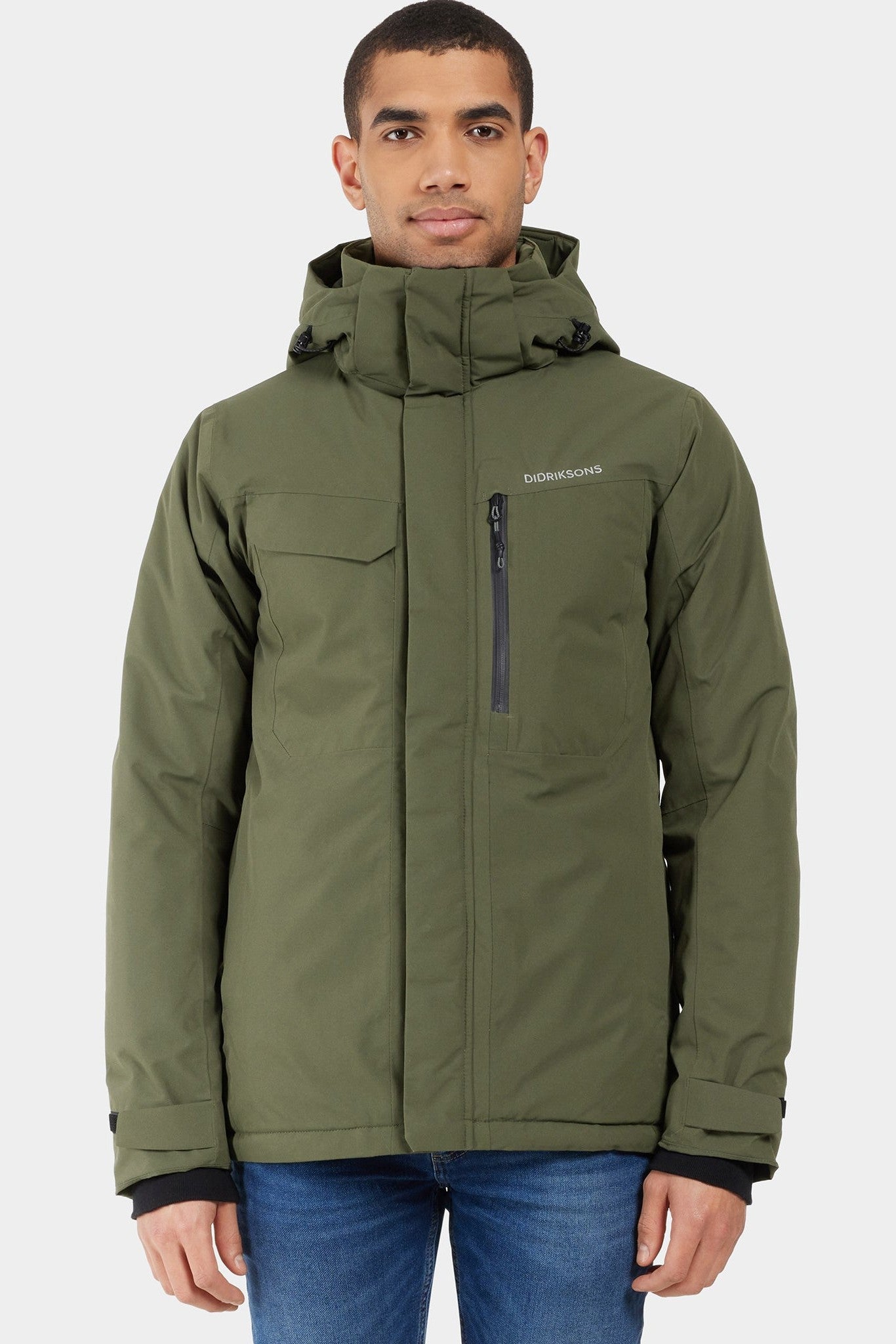 DIDRIKSONS - Stefan USX Jacket - Deep Green - BACKYARD