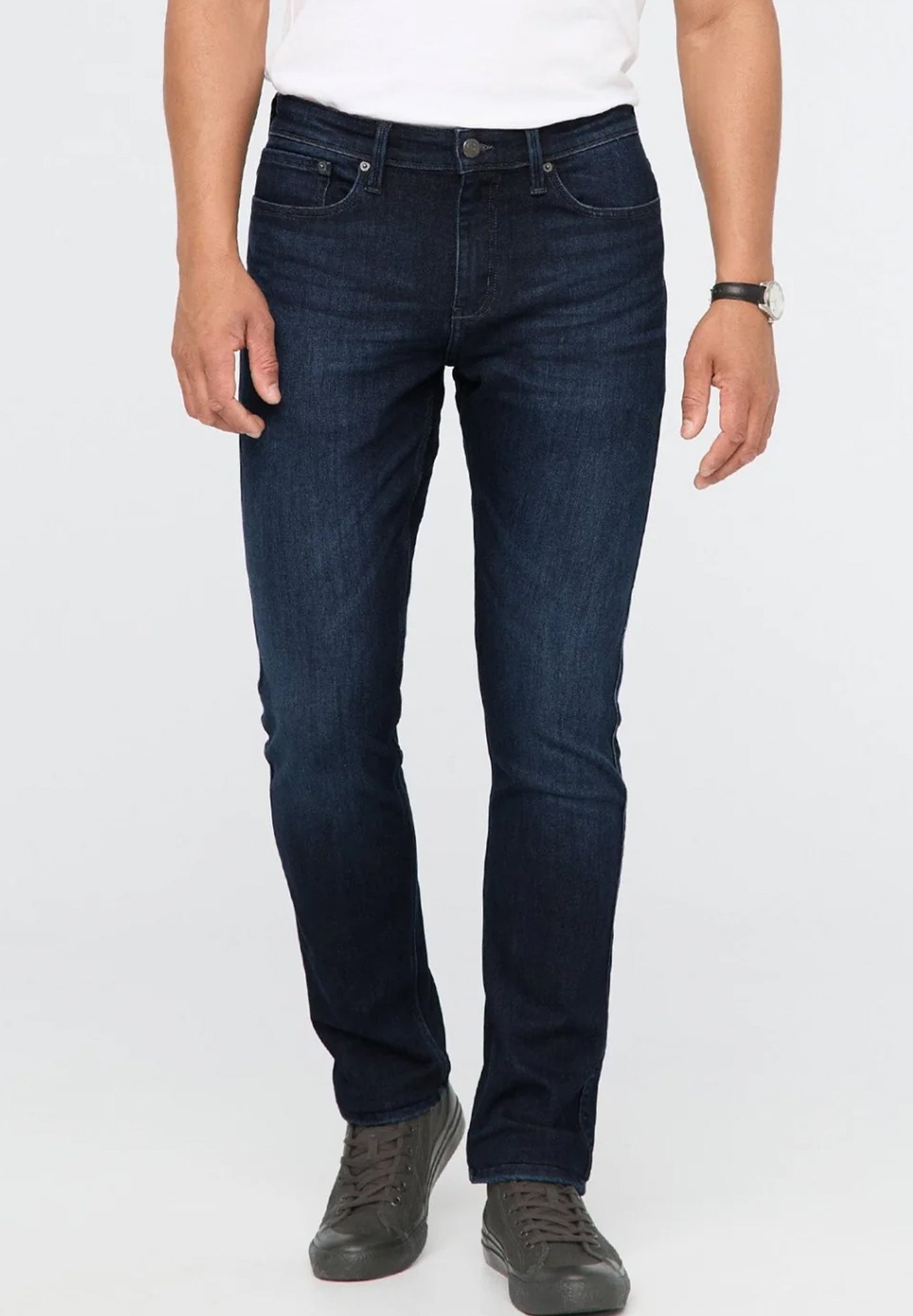 DUER - Tech Fleece Denim Relaxed Taper - Dark Indigo - BACKYARD
