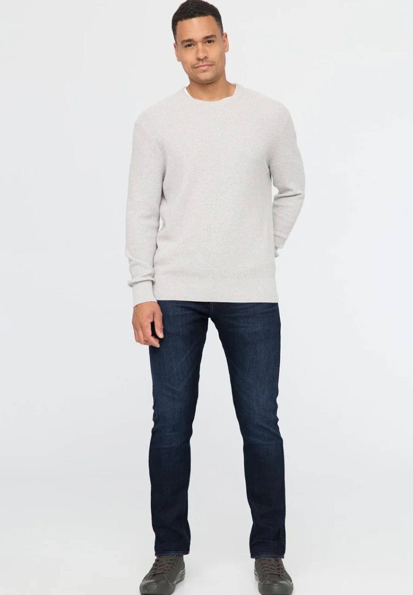 DUER - Tech Fleece Denim Relaxed Taper - Dark Indigo - BACKYARD