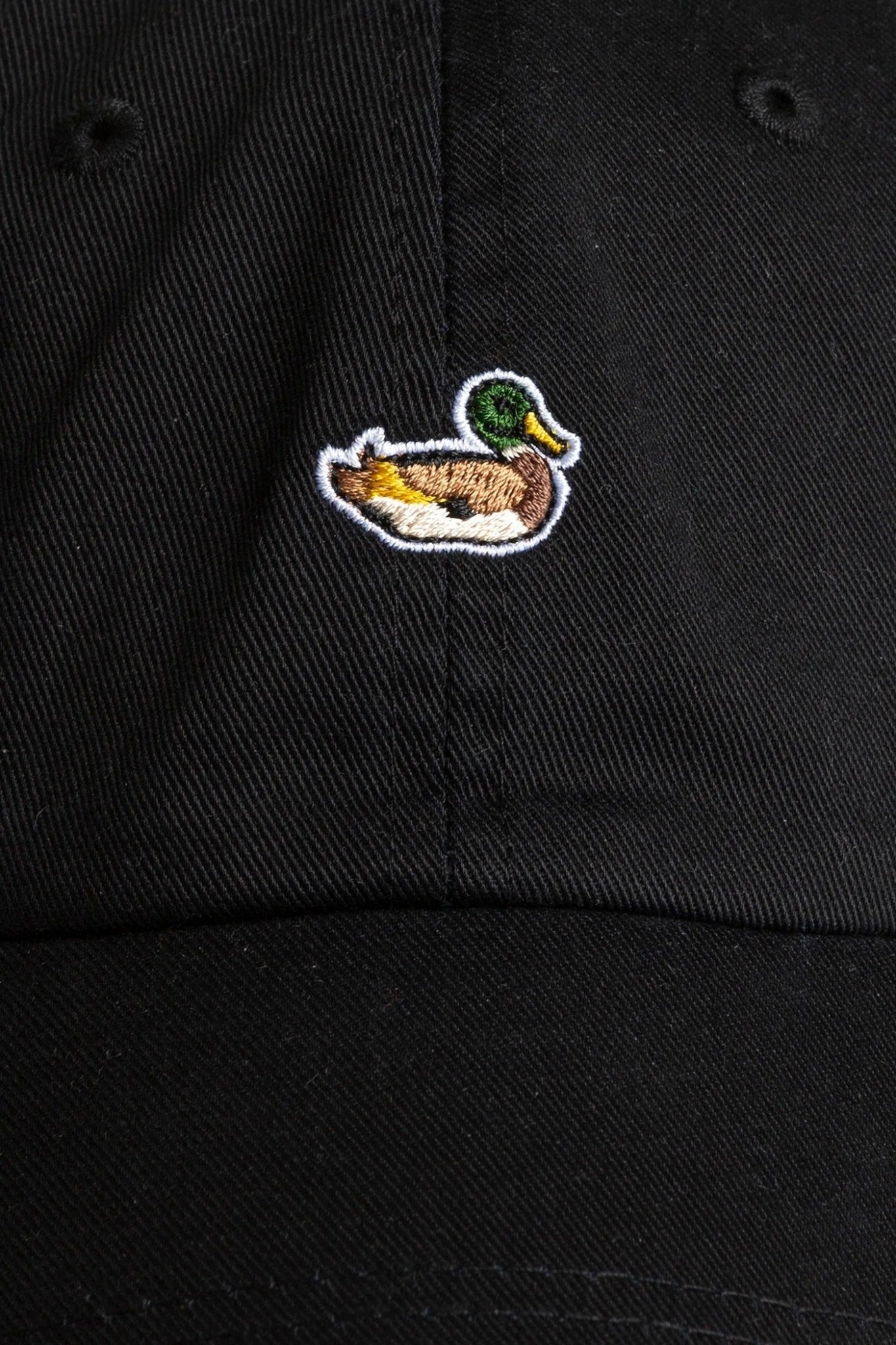 EDMMOND STUDIOS - Duck Cap - Plain Black - BACKYARD