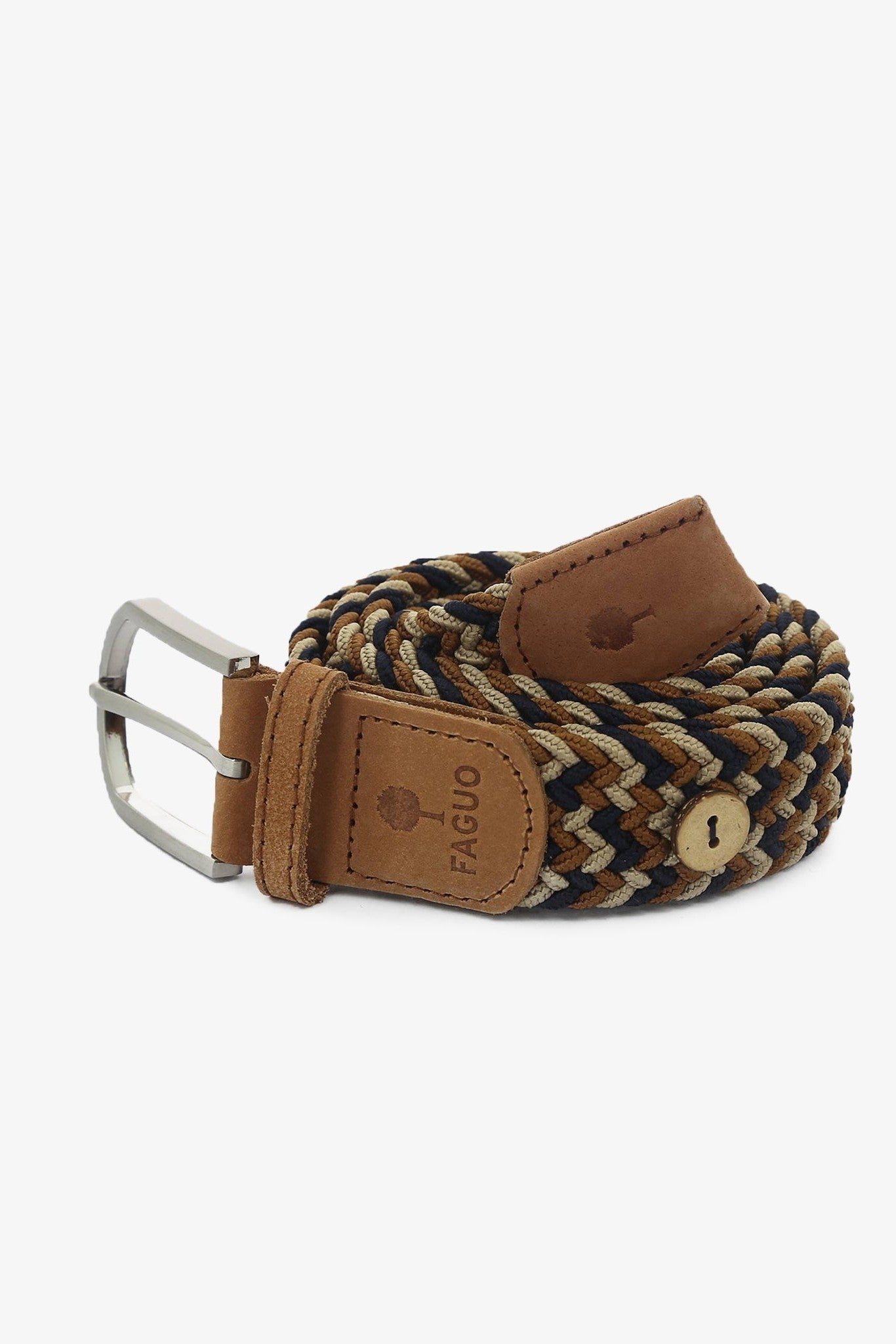 FAGUO - Belt Syn Woven - Navy 21 - BACKYARD