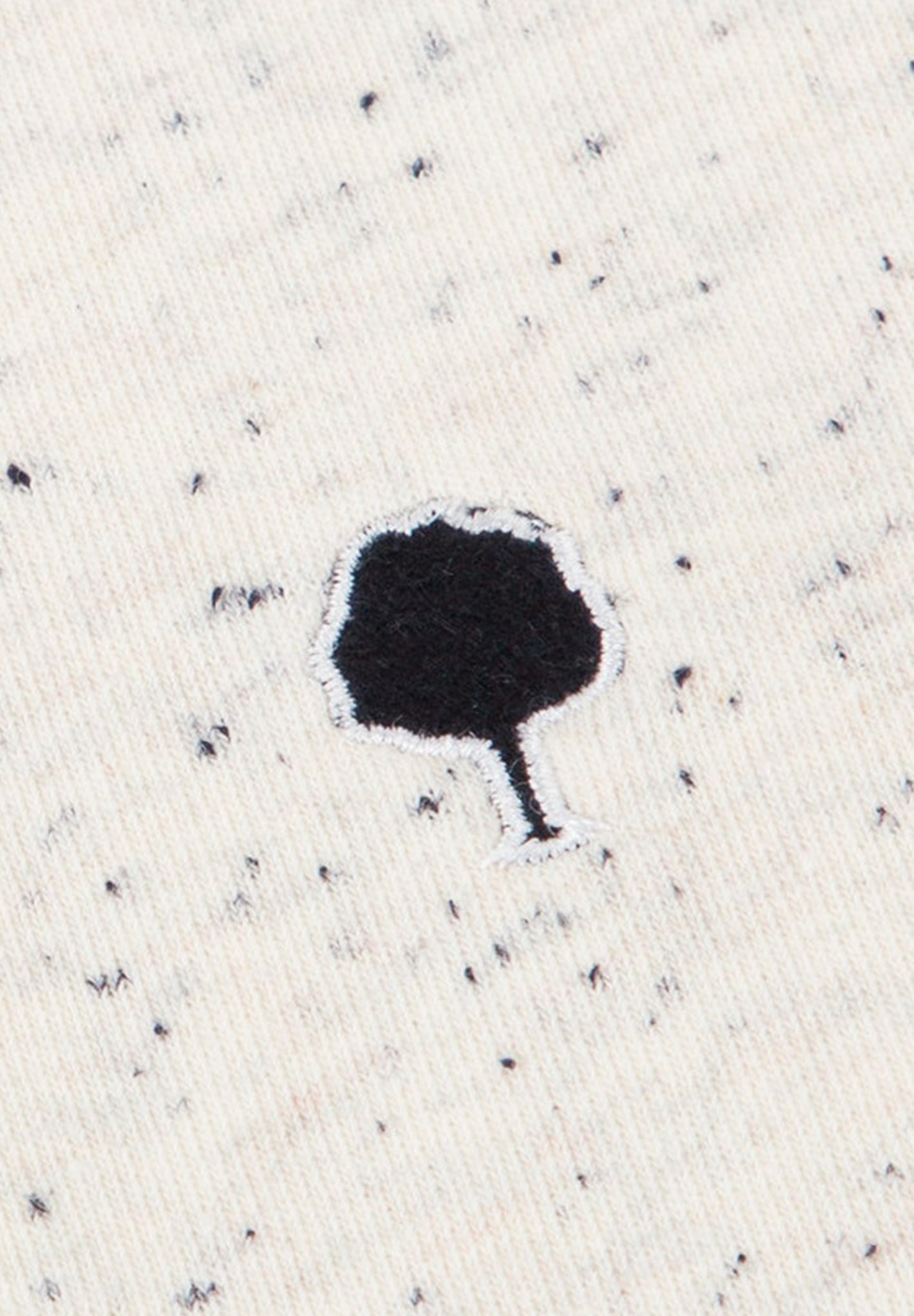 FAGUO - Donon Sweat Cotton - Ecru Navy - BACKYARD