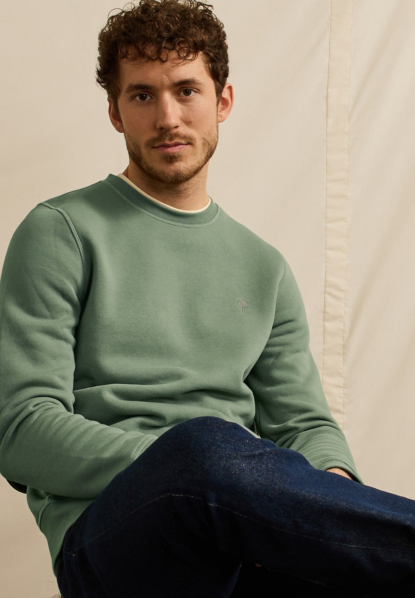 FAGUO - Donzy Sweat Knit - Dark Lichen - BACKYARD