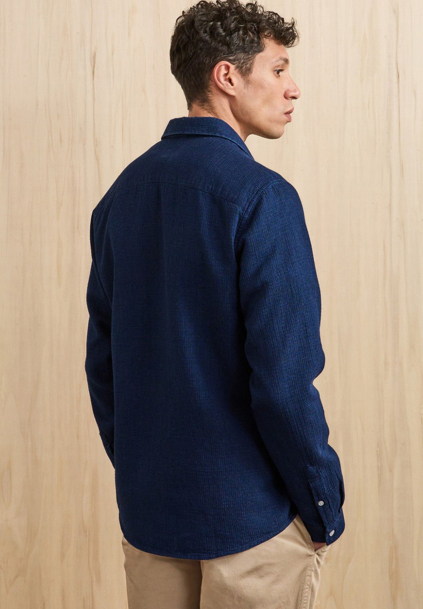 FAGUO - Iraty Shirt Woven - Raw Denim - BACKYARD