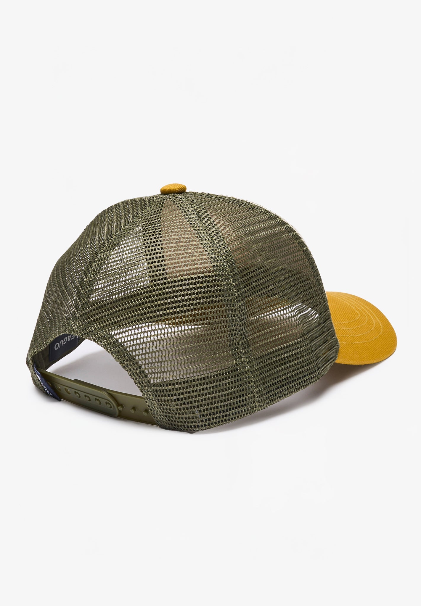 FAGUO - Trucker Cap Heads Woven - Khaki 17 - BACKYARD