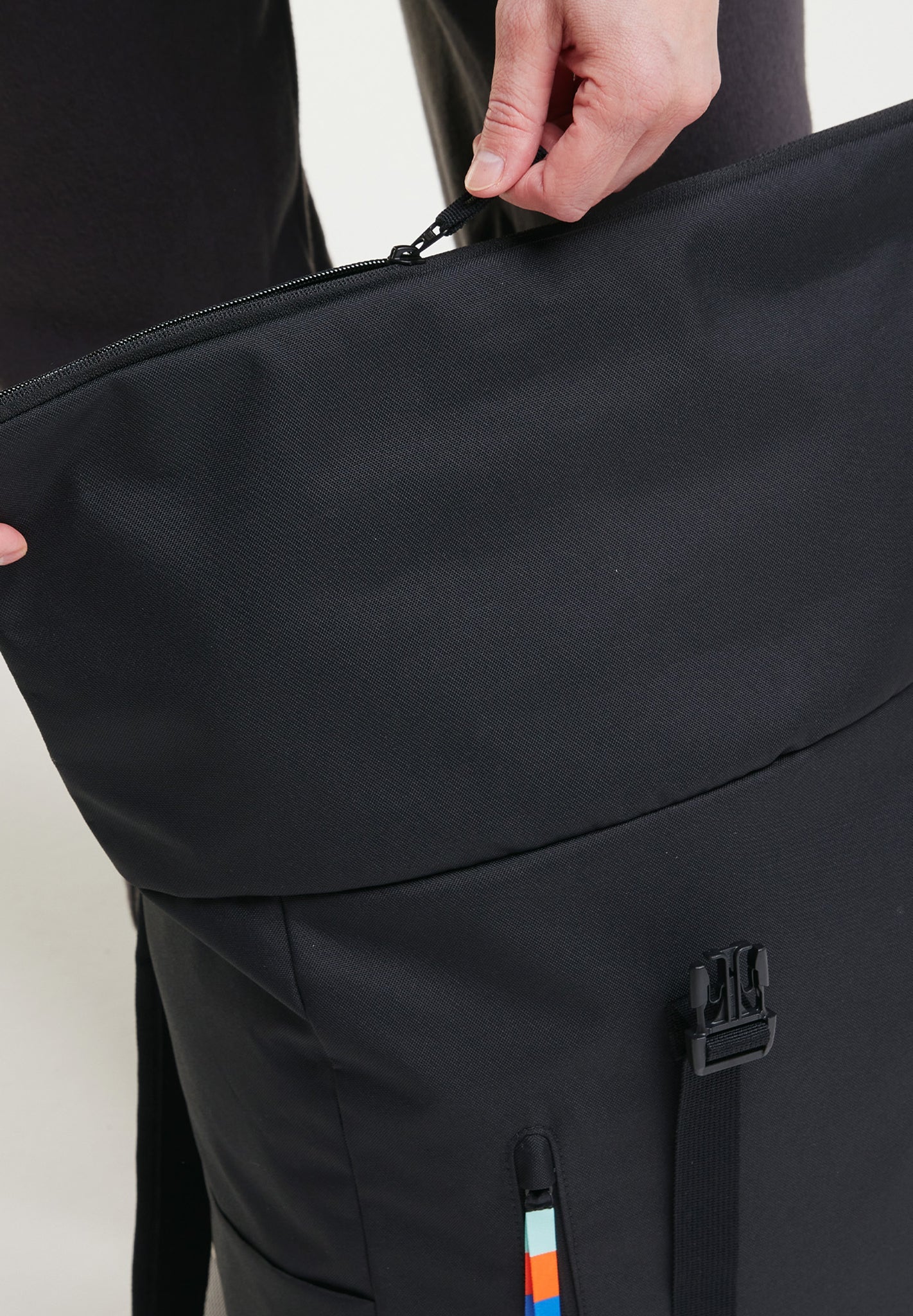 GOT BAG - Rolltop Easy - Black - BACKYARD