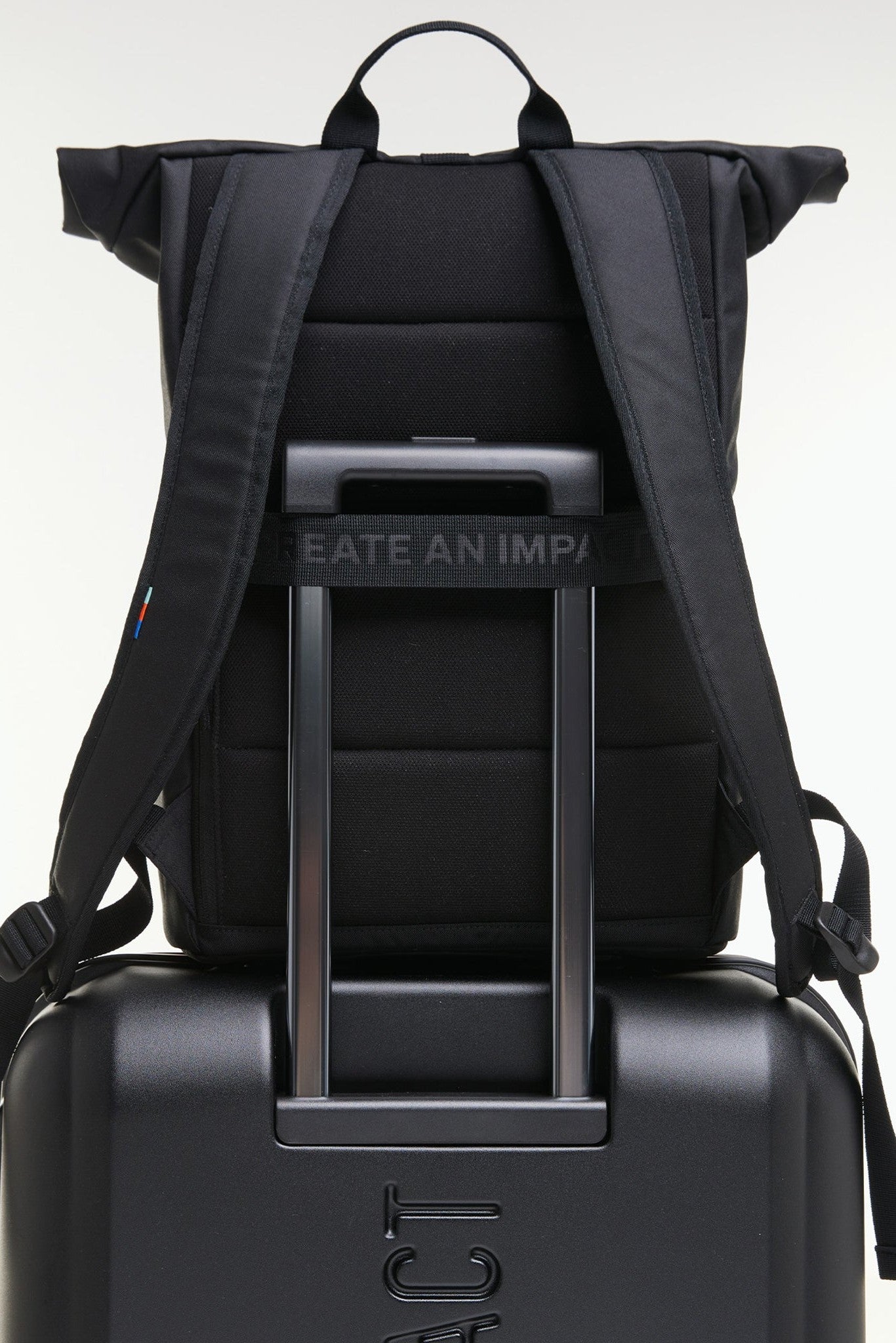 GOT BAG - Rolltop Easy - Black - BACKYARD