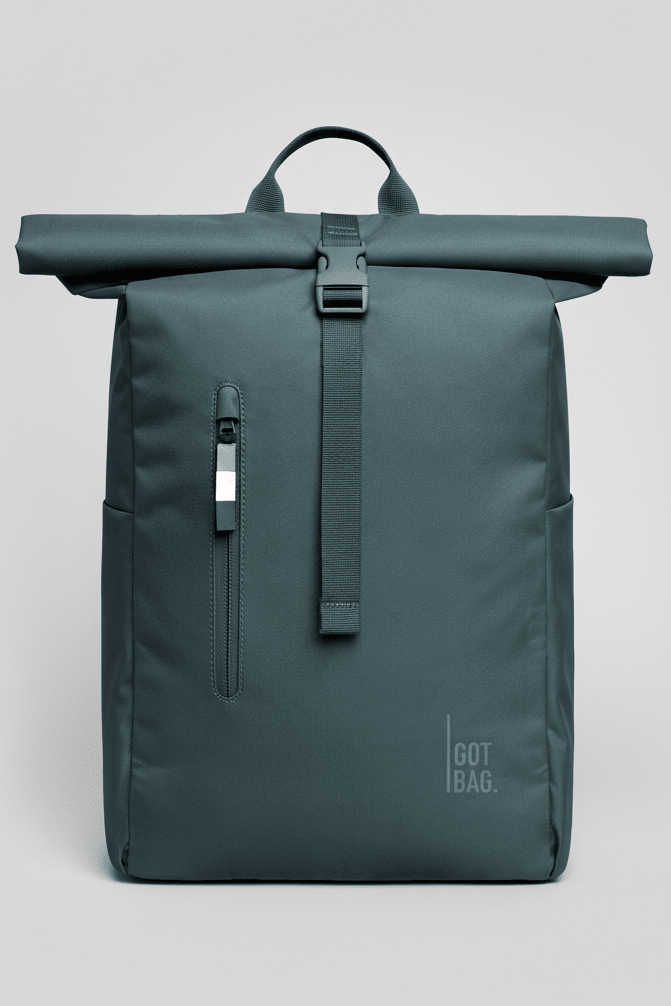 GOT BAG - Rolltop Easy Monochrome - Sea Teal - BACKYARD