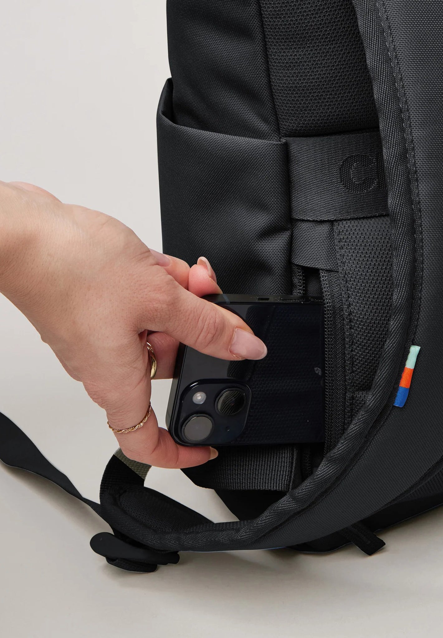 GOT BAG - Rolltop Easy Small - Black - BACKYARD