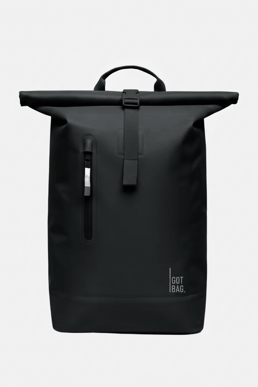 GOT BAG-Rolltop Lite 2.0 Monochrome-Black-BACKYARD