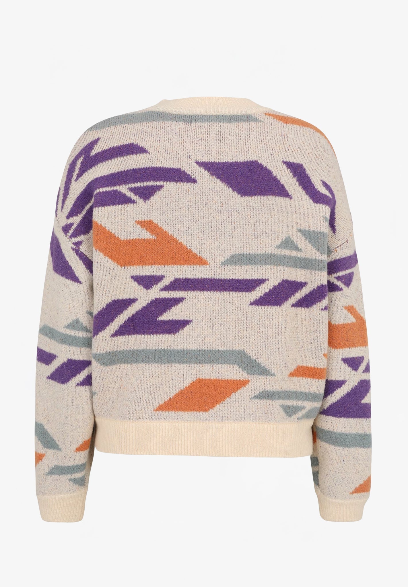 IRIEDAILY - Boxy Fluff Knit - Chalk - BACKYARD