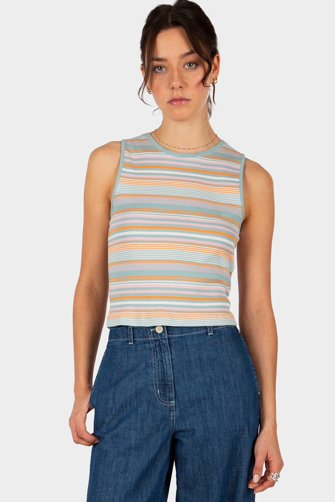 IRIEDAILY - Mimie Tank - Light Sage - BACKYARD