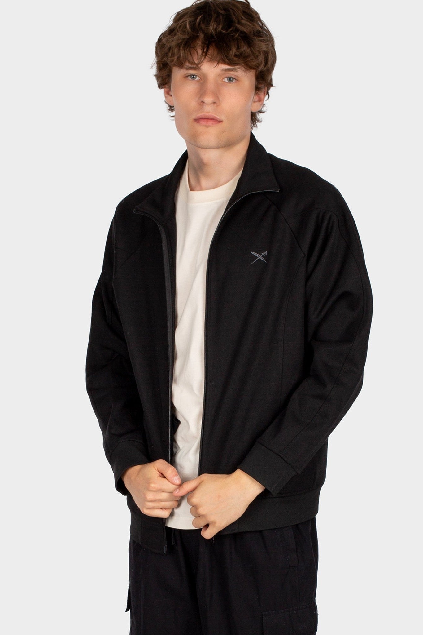 IRIEDAILY - Peppe Track Jacket - Black - BACKYARD