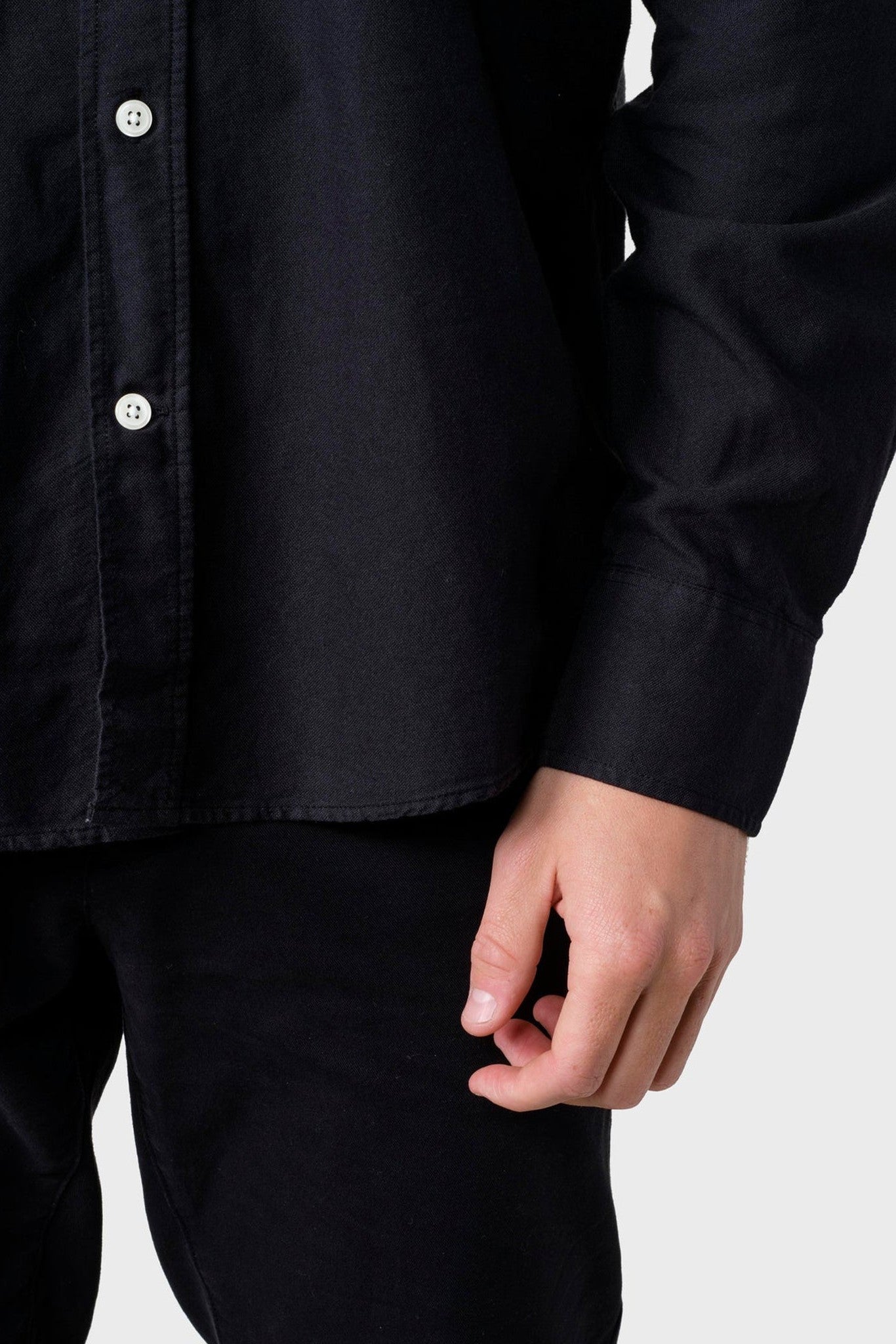 KLITMOLLER COLLECTIVE - Basic Shirt - Black - BACKYARD