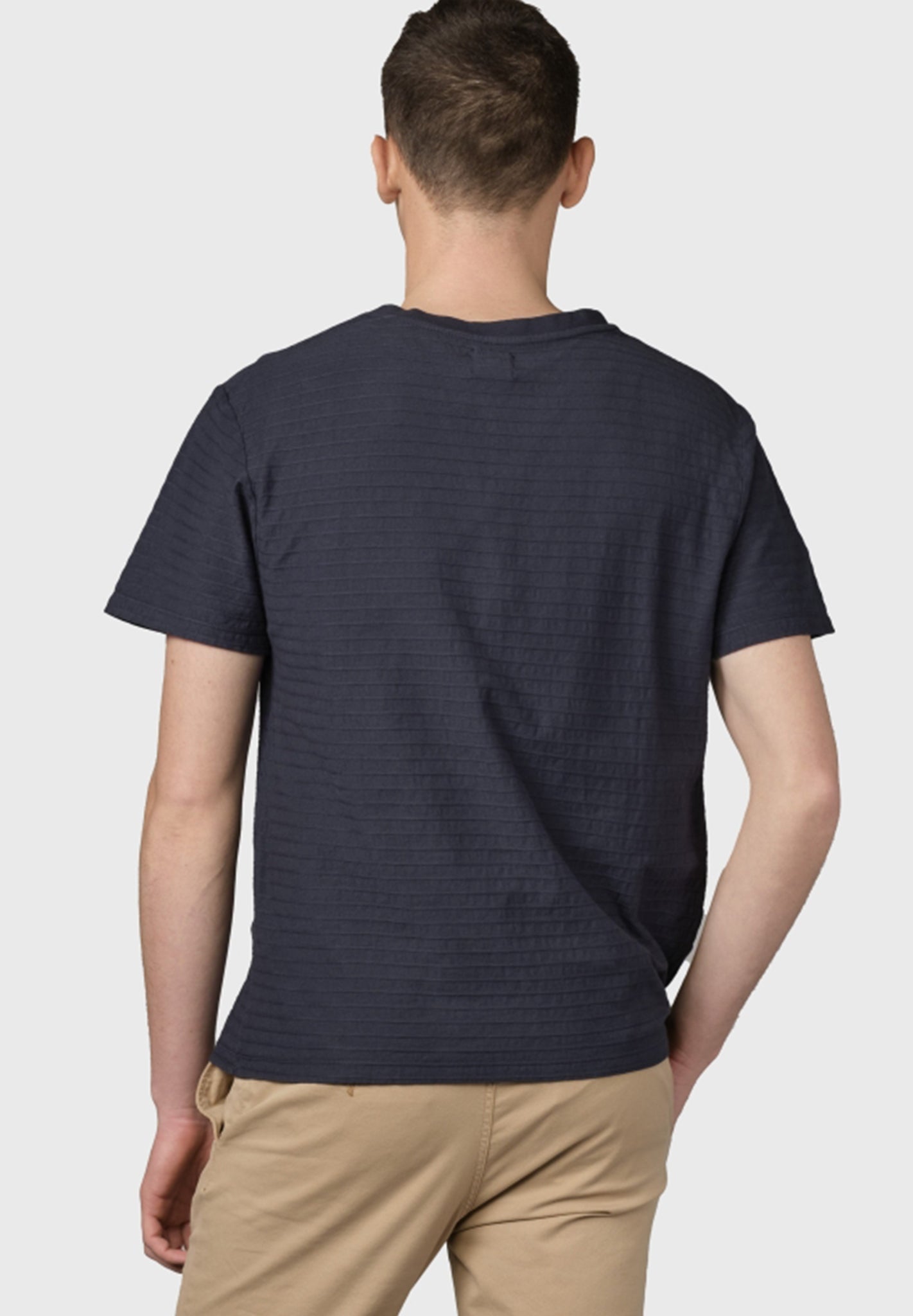 KLITMOLLER COLLECTIVE - Lauge Tee - Navy - BACKYARD