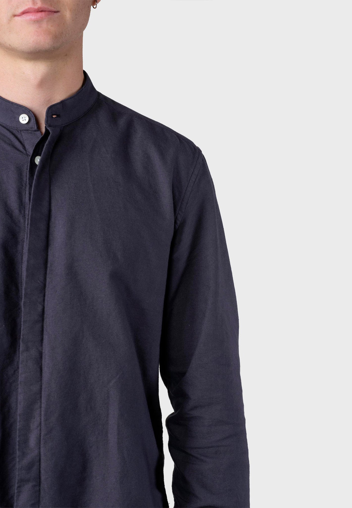 KLITMOLLER COLLECTIVE - Simon Shirt - Navy - BACKYARD