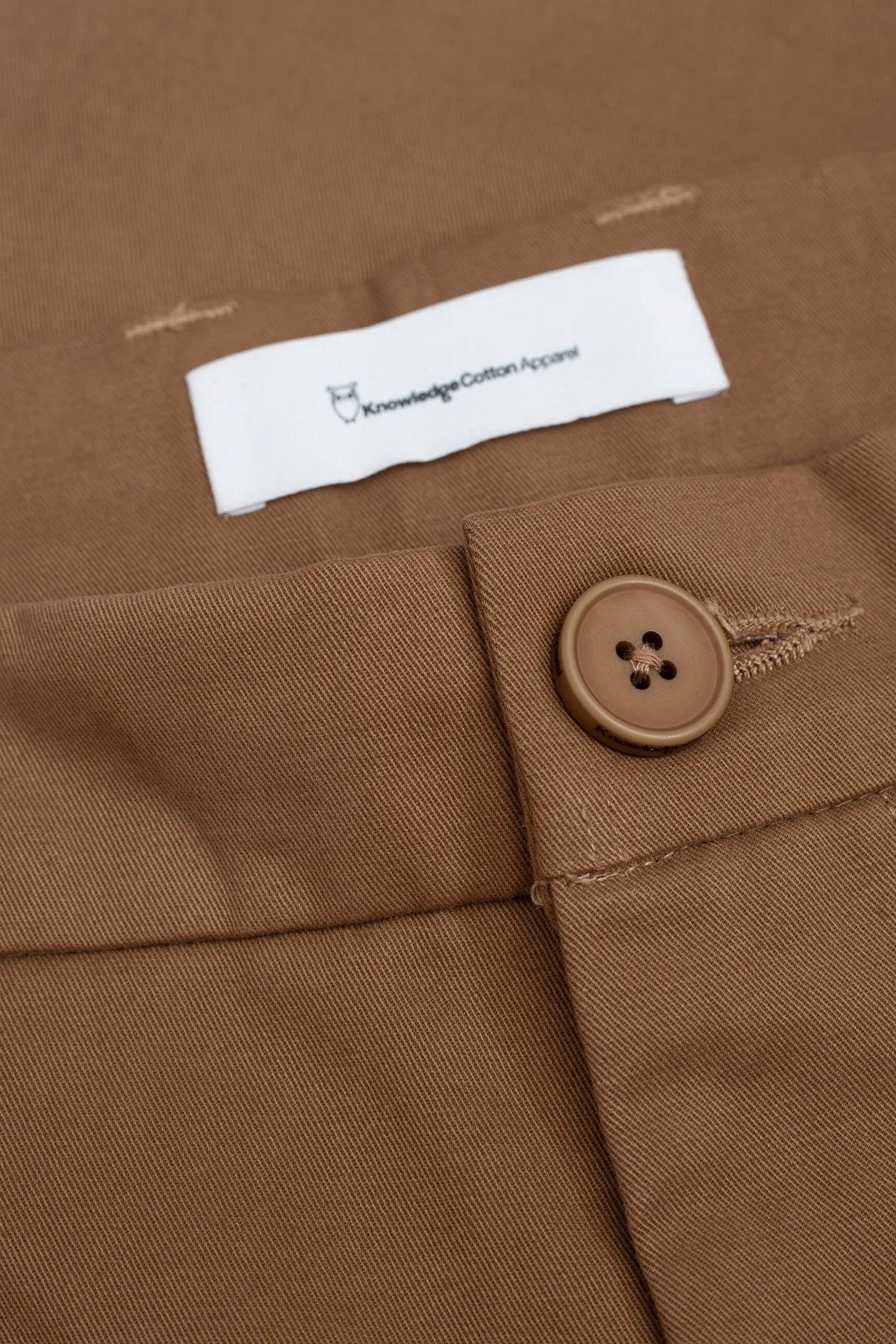 KNOWLEDGE COTTON - Chuck Regular Chino Twill Pants - Tuffet - BACKYARD