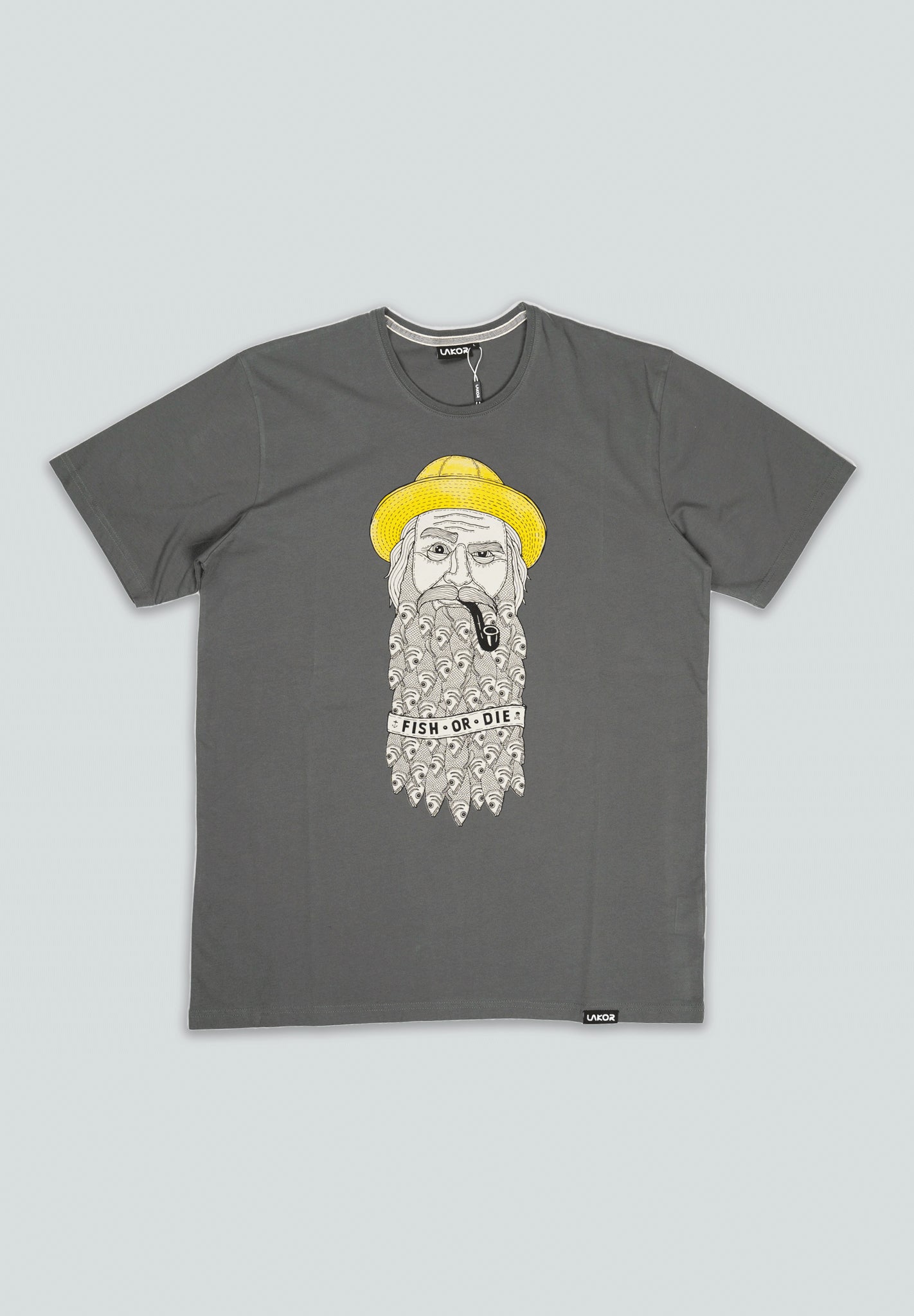 LAKOR - Fishy Beard T-Shirt - Urban Chic - BACKYARD