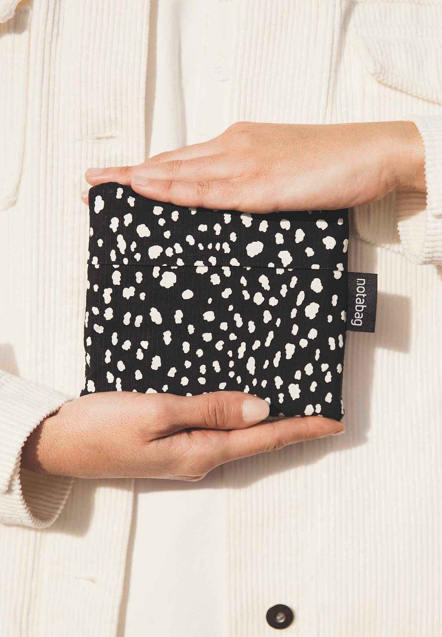 NOTABAG - Notabag Original - Black Sprinkle - BACKYARD