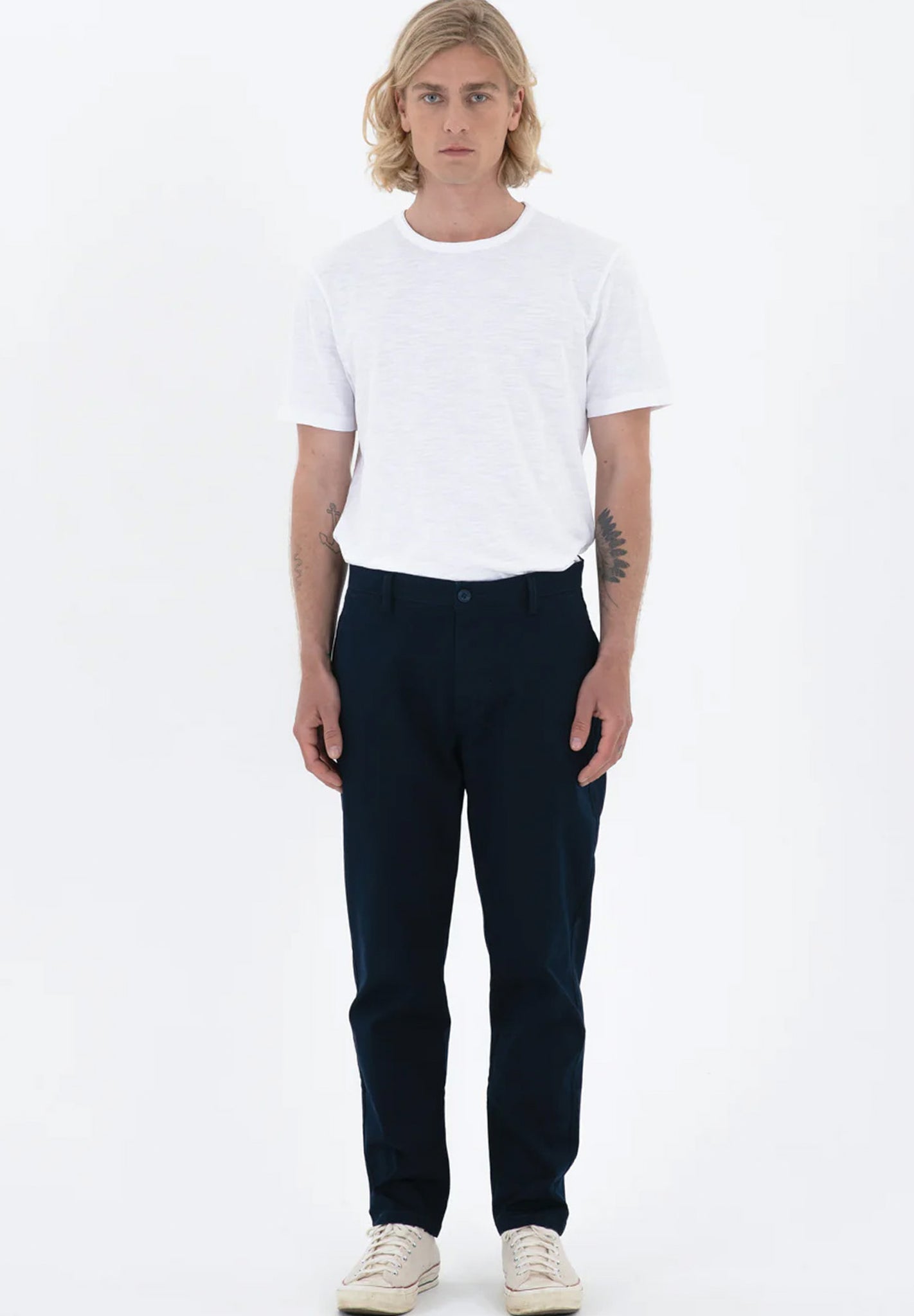 NOWADAYS - Chino Pants - Sky Captain - BACKYARD