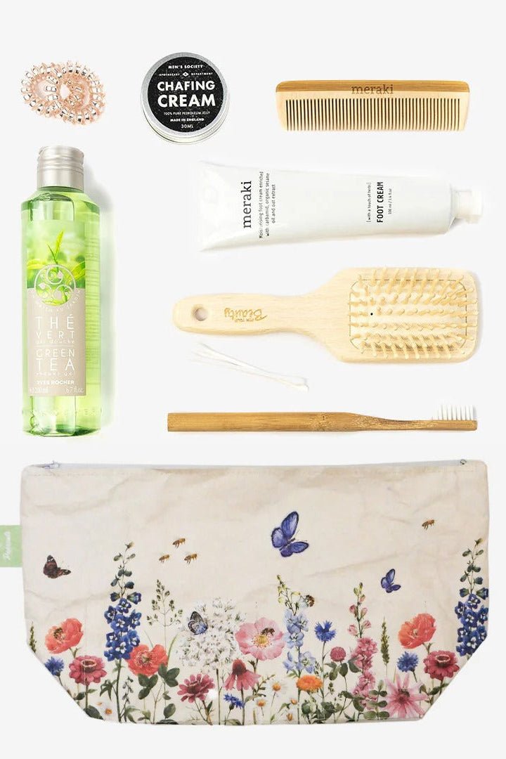 PAPRCUTS - Blumenwiese Kulturbeutel - Blumenwiese - BACKYARD