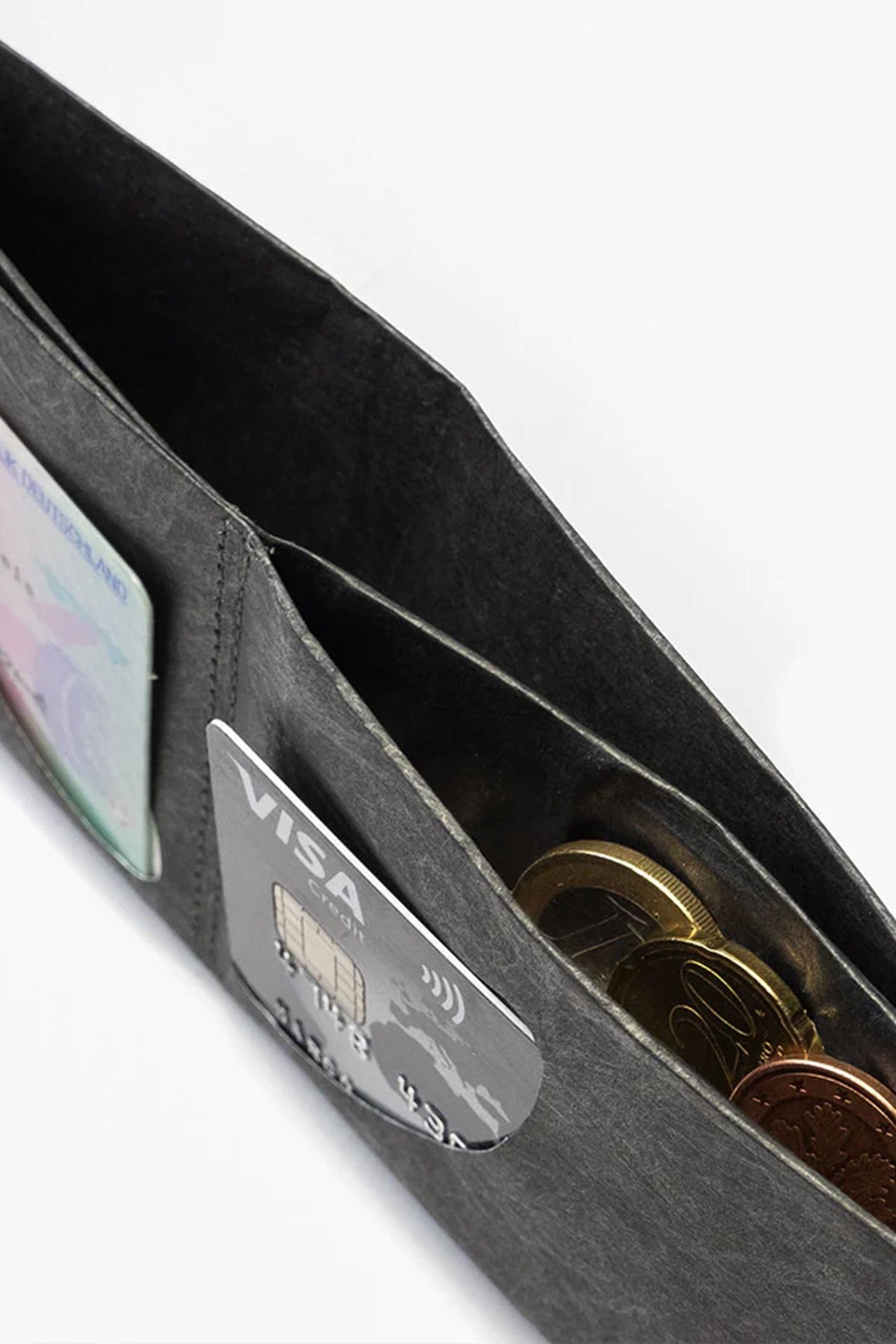 PAPRCUTS - RFID Portemonnaie - Just Black - BACKYARD
